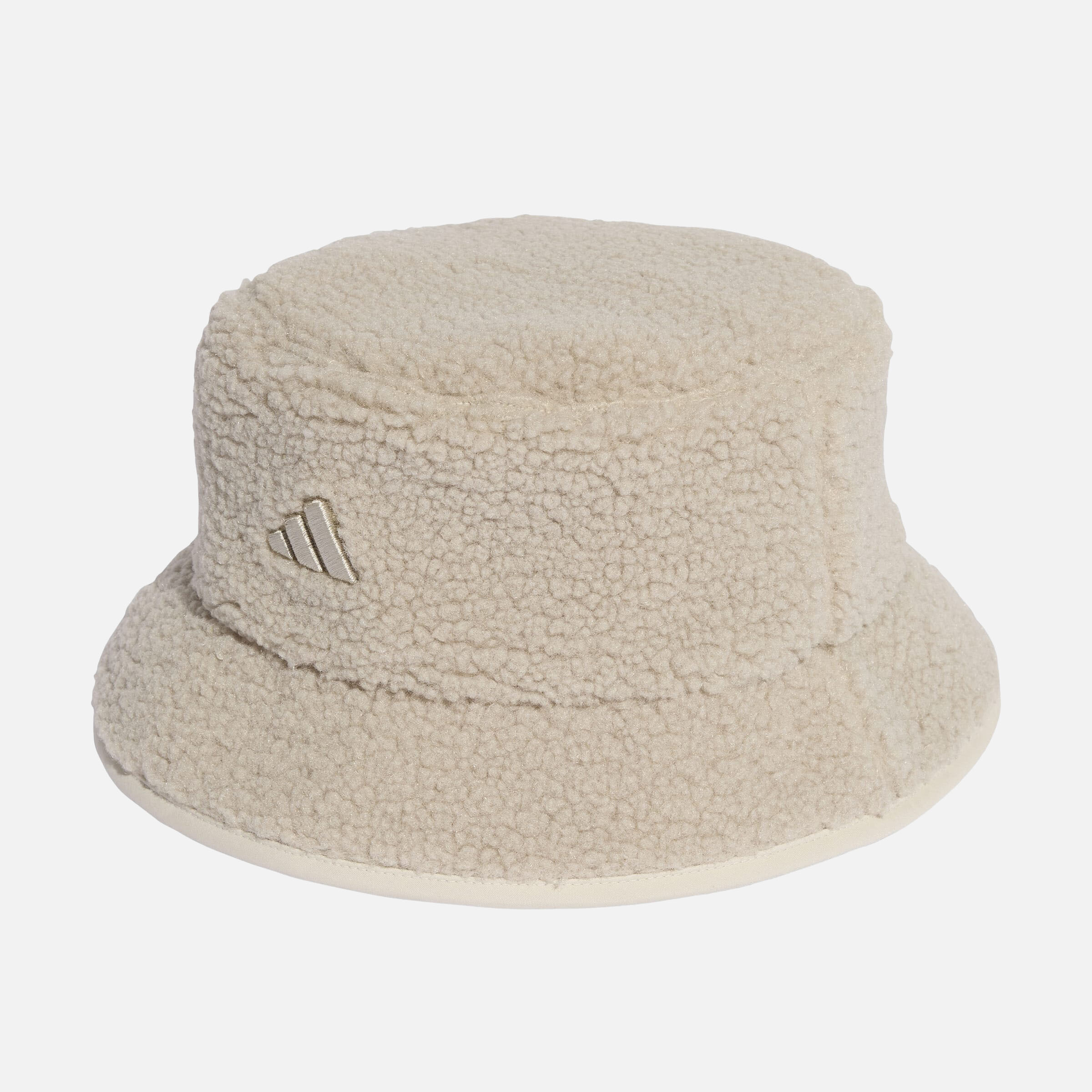 Adidas Teddy Fleece Bucket Hat beige afbeelding 3