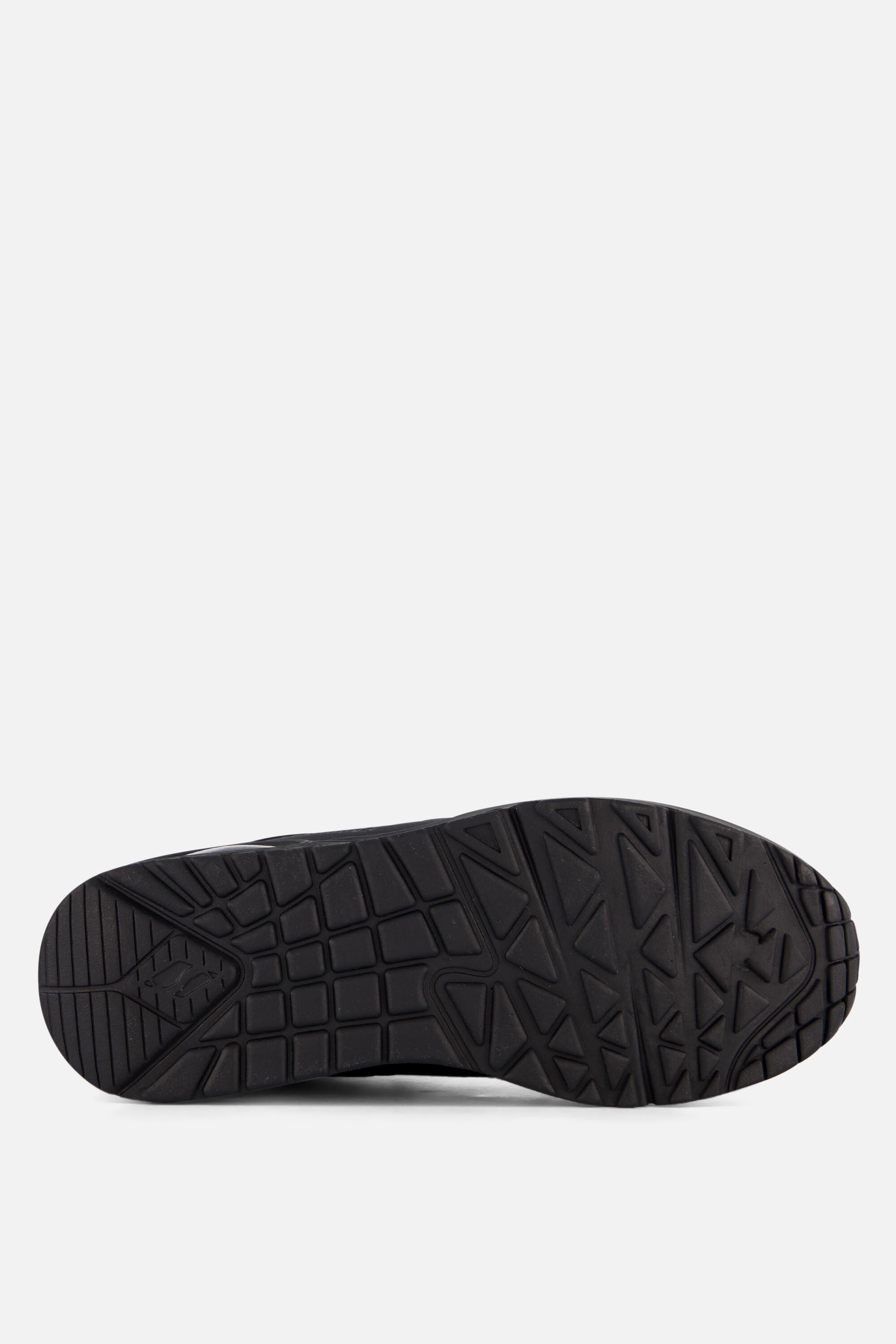 Skechers Uno Veterboots zwart Synthetisch afbeelding 3