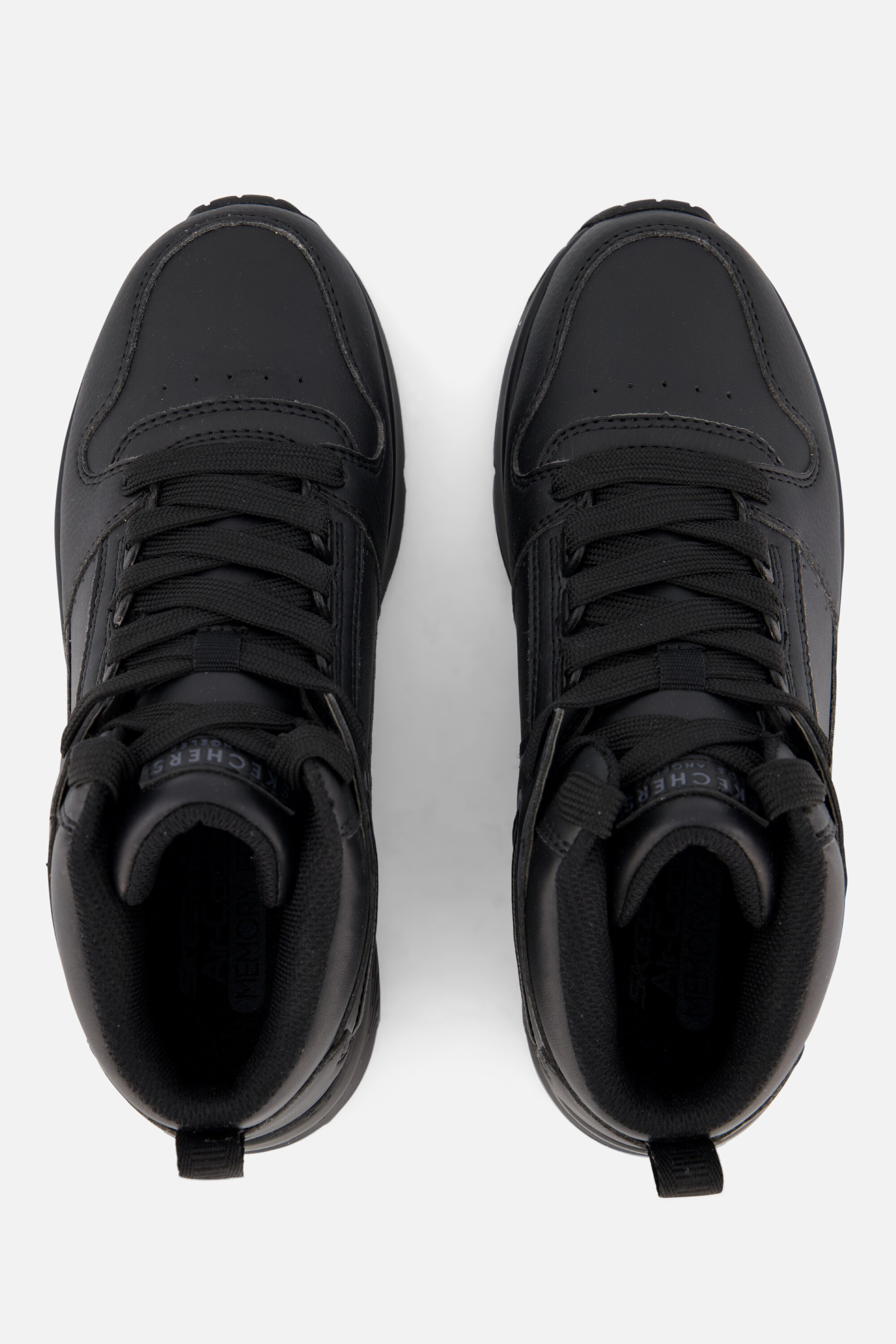 Skechers Uno Veterboots zwart Synthetisch afbeelding 2