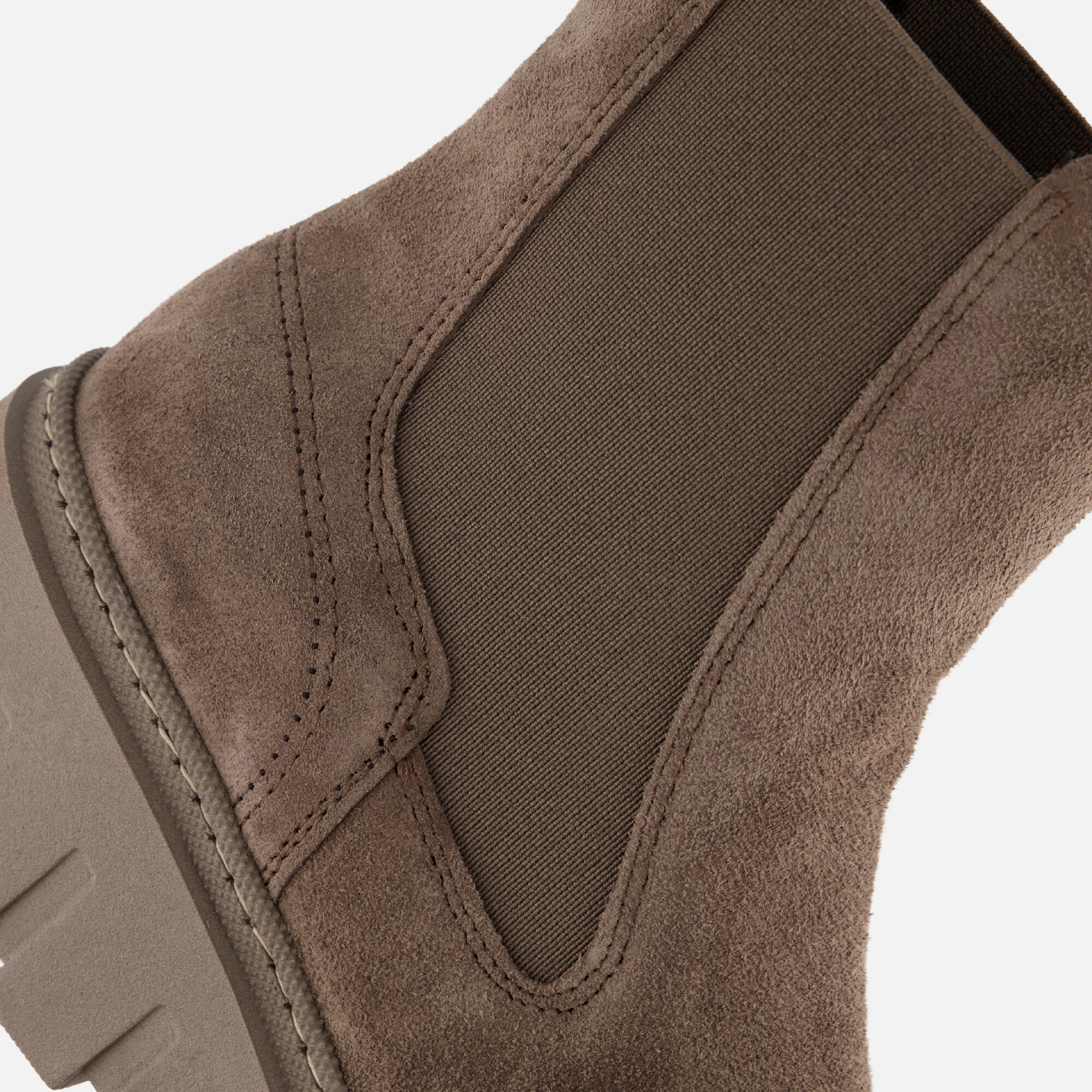 Tamaris Chelsea boots taupe Leer afbeelding 4