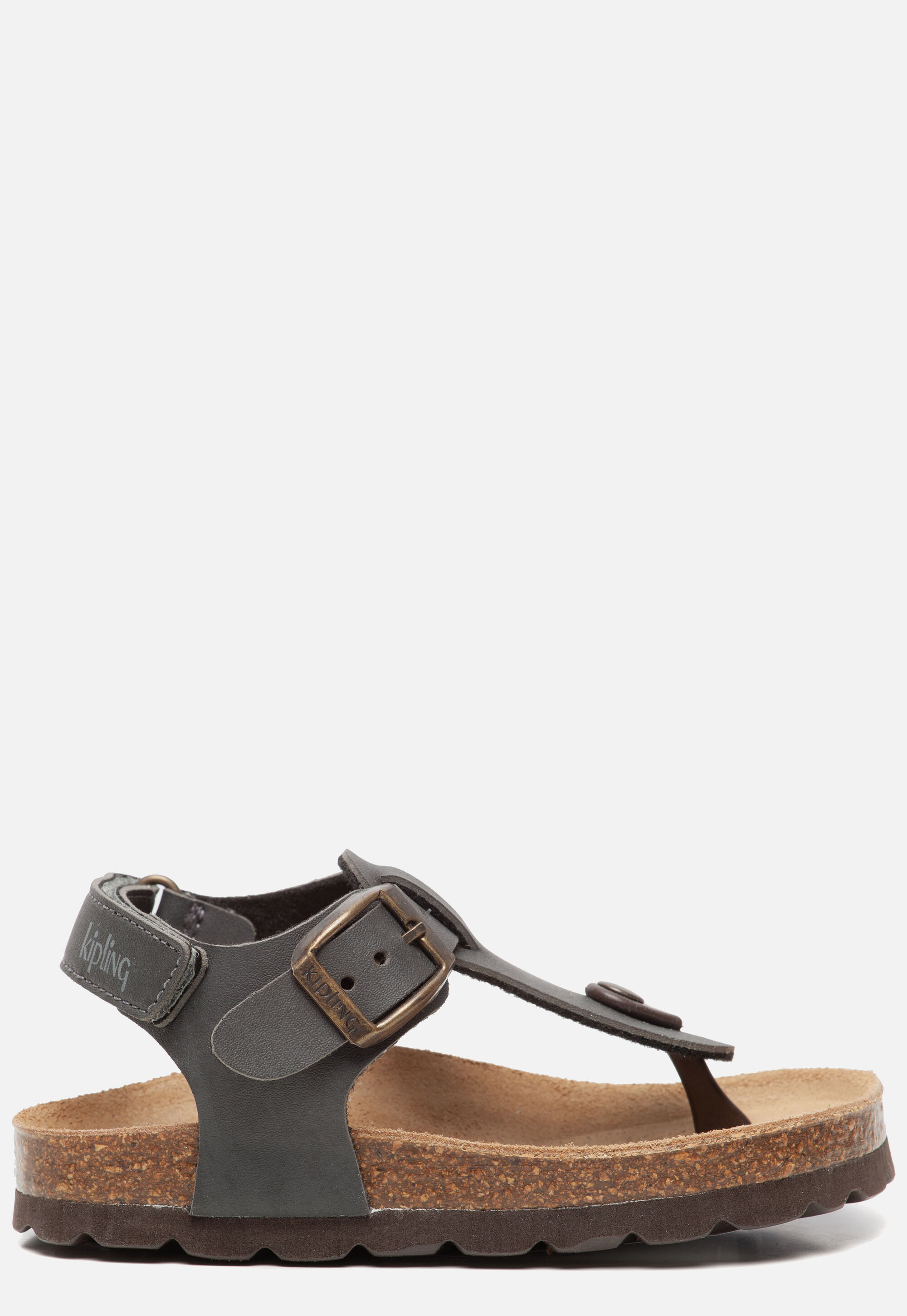 Kipling Juan 3 Sandalen grijs Leer afbeelding 2