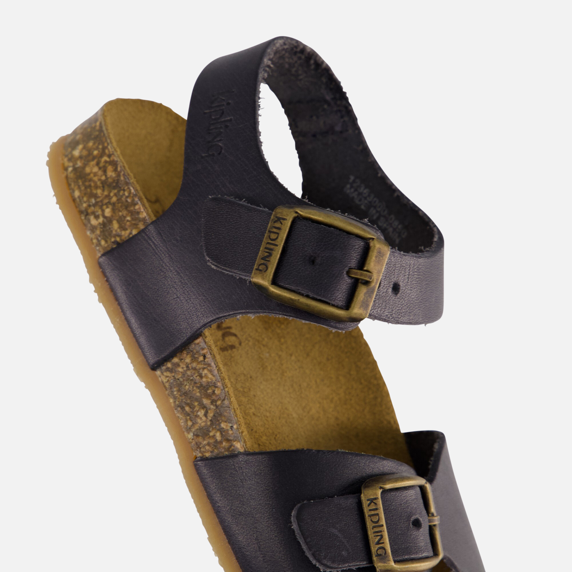 Kipling Easy 4 Sandalen grijs Leer afbeelding 4
