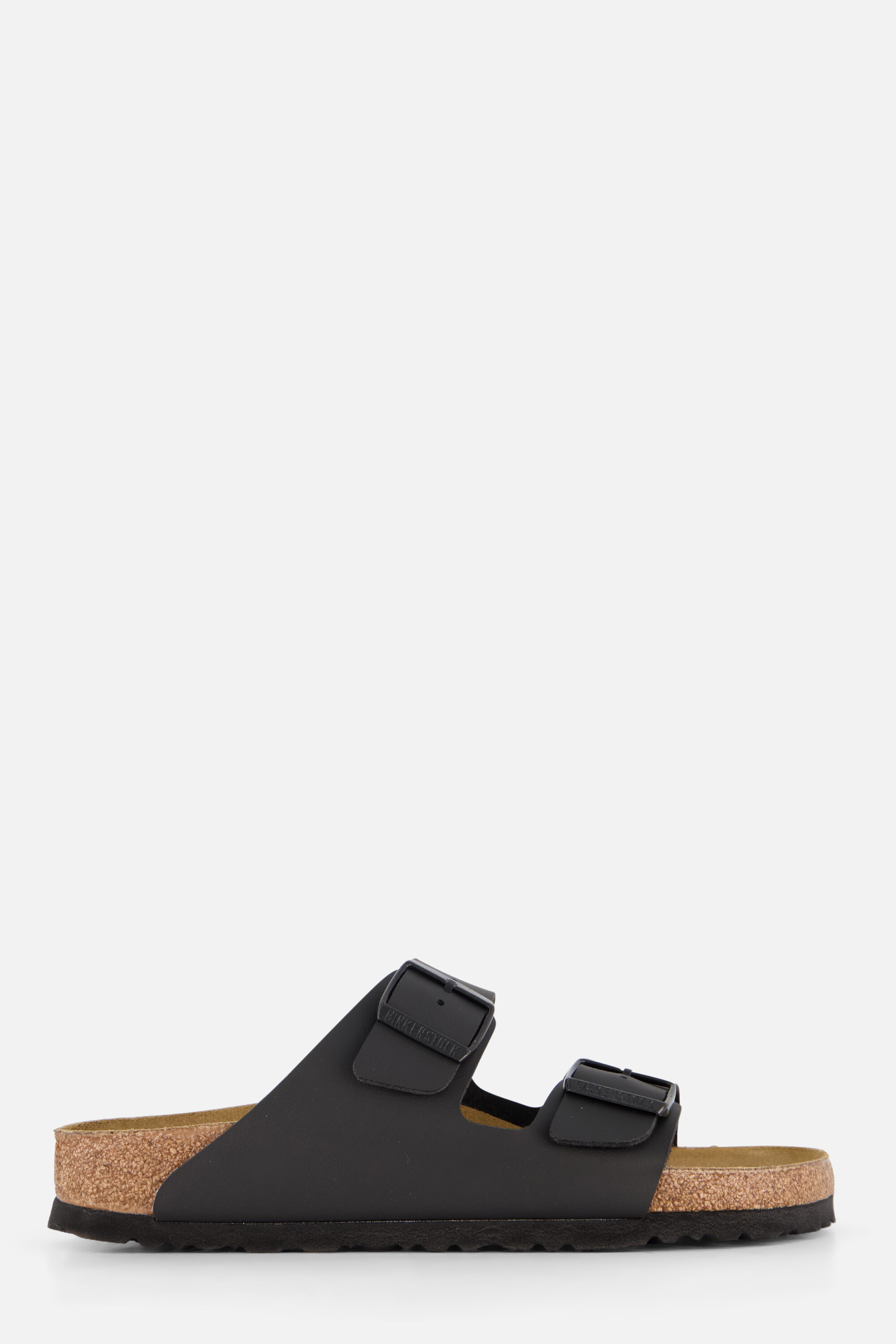 Birkenstock Arizona Slippers zwart Imitatieleer afbeelding 4