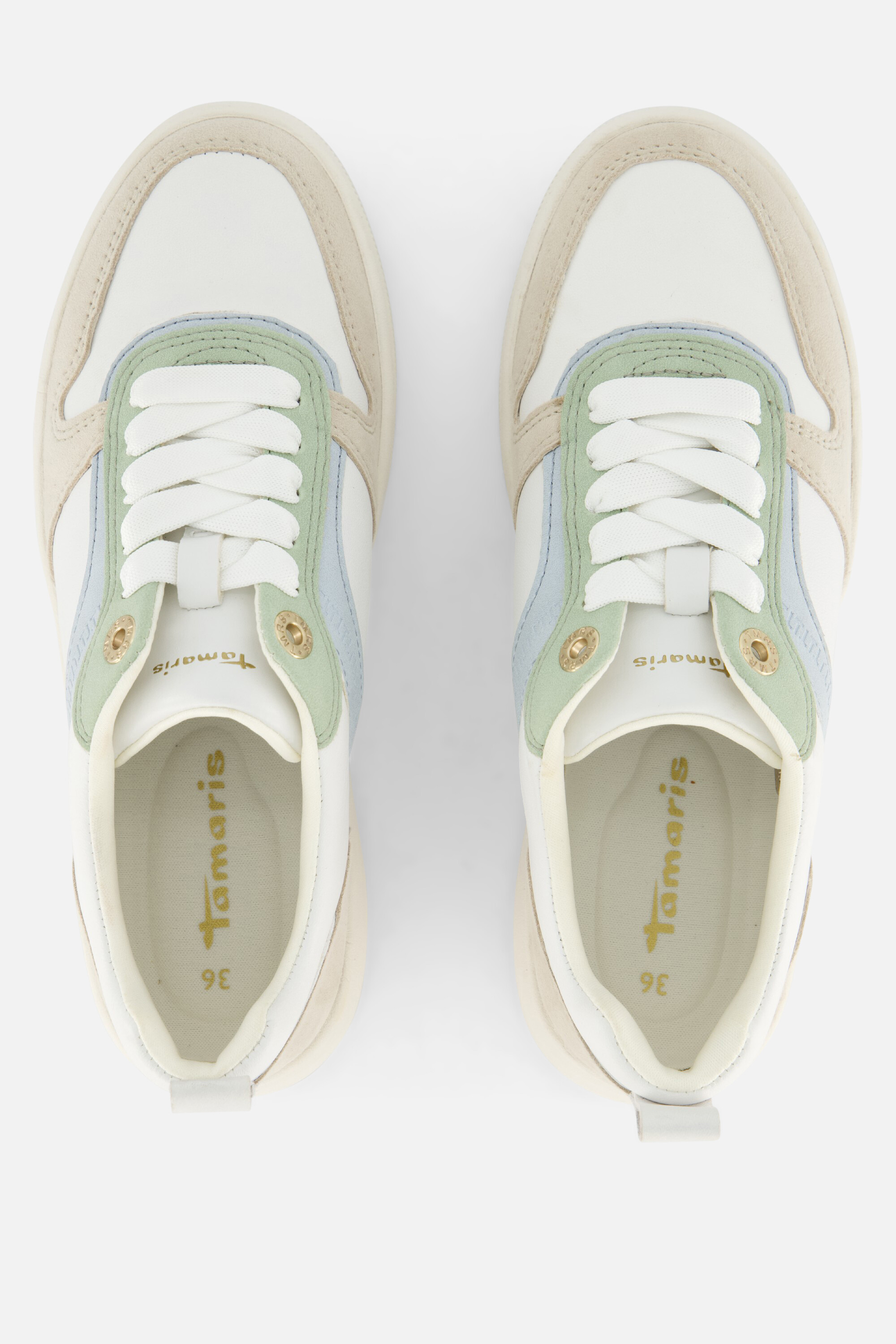 Tamaris Sneakers beige combinatie afbeelding 2