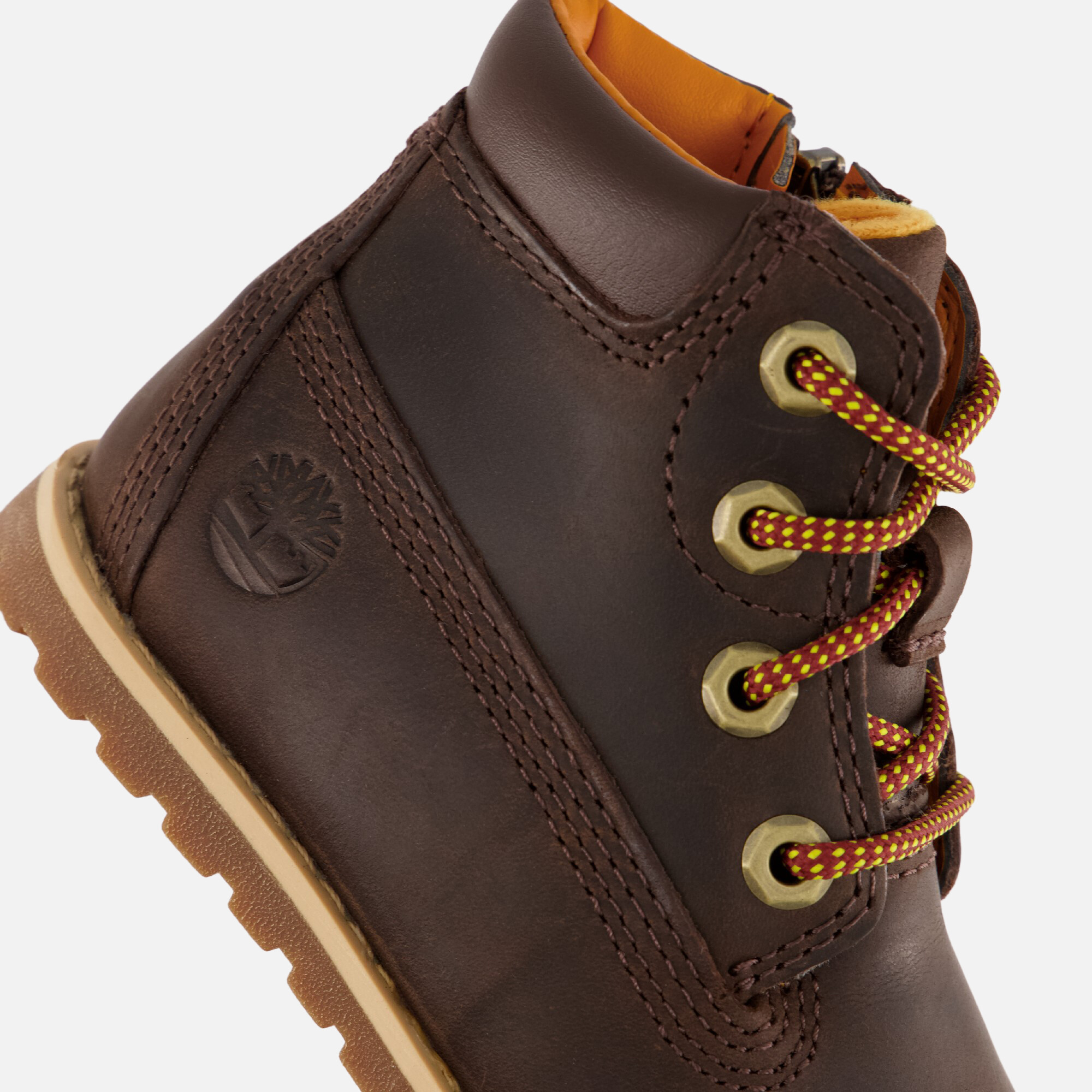 Timberland Pokey Veterboots bruin Leer afbeelding 4