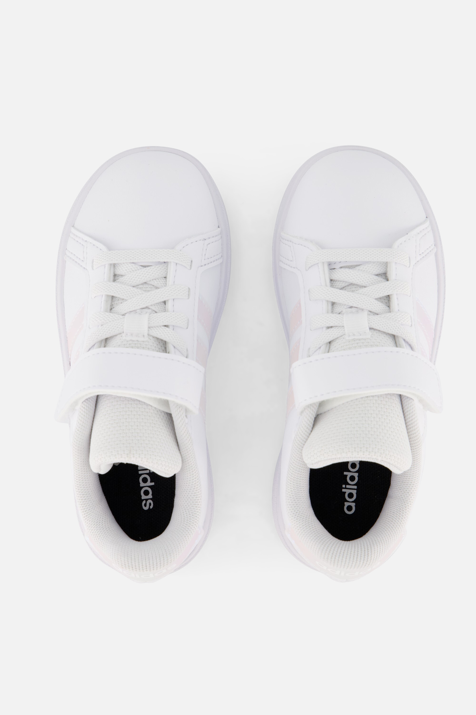 Adidas Grand Court 2.0 Sneakers wit Imitatieleer afbeelding 3