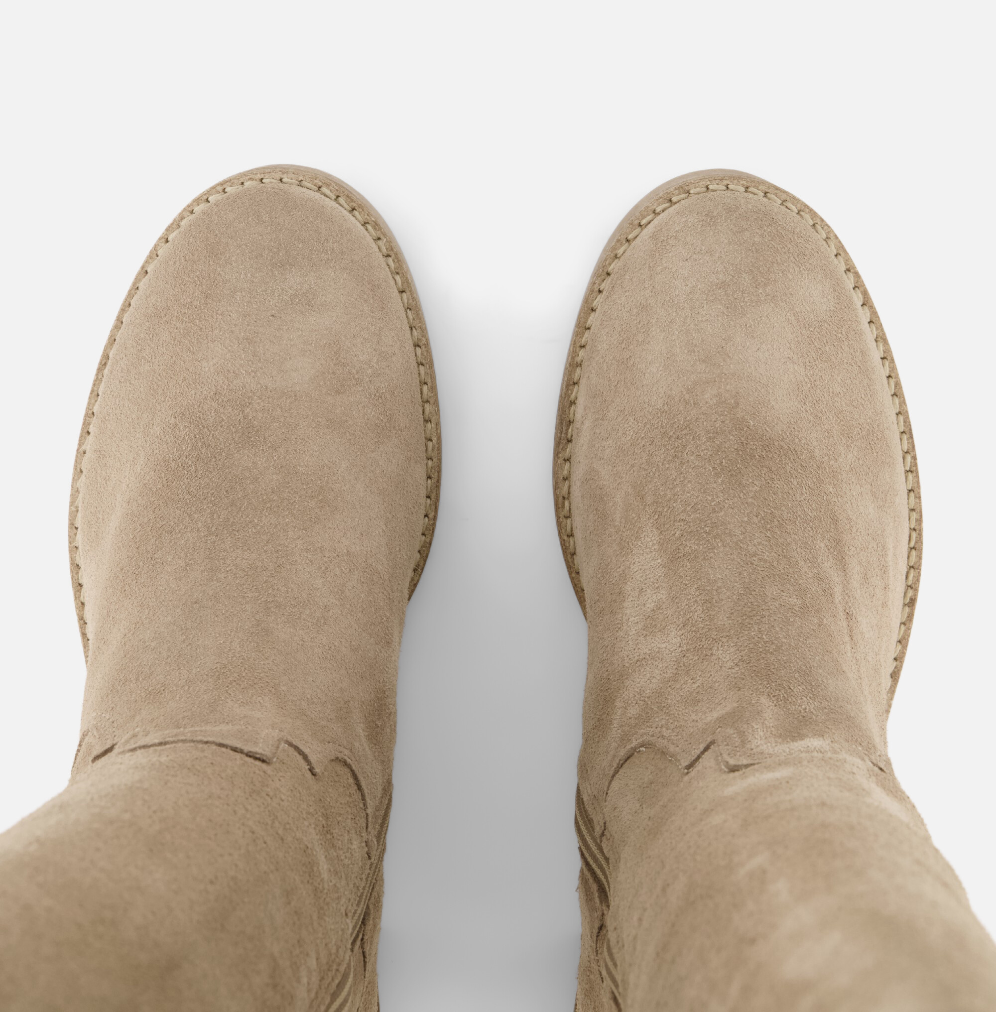 Cellini Hoge laarzen taupe Suede afbeelding 2