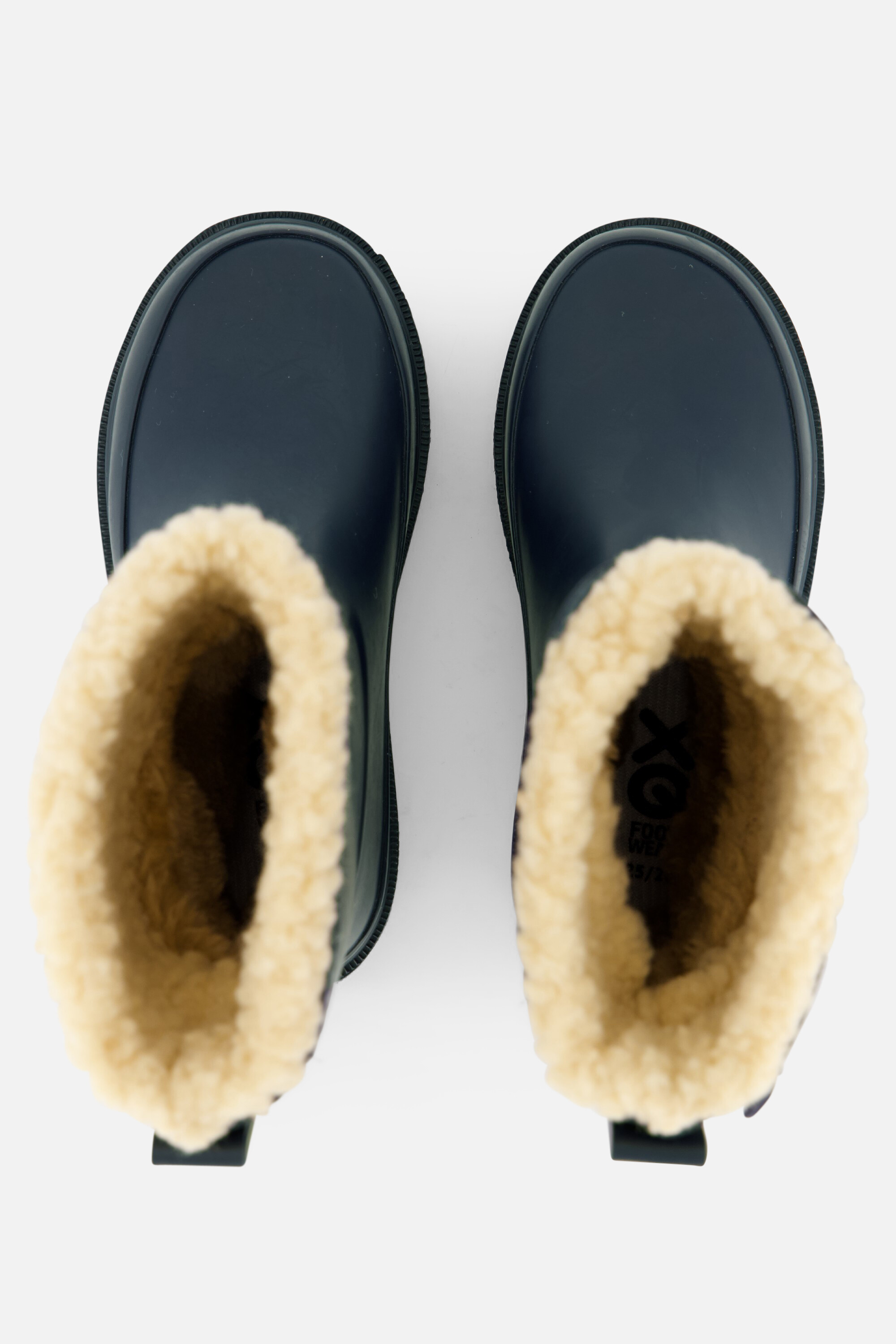 XQ regenlaarzen warm gevoerd blauw afbeelding 2