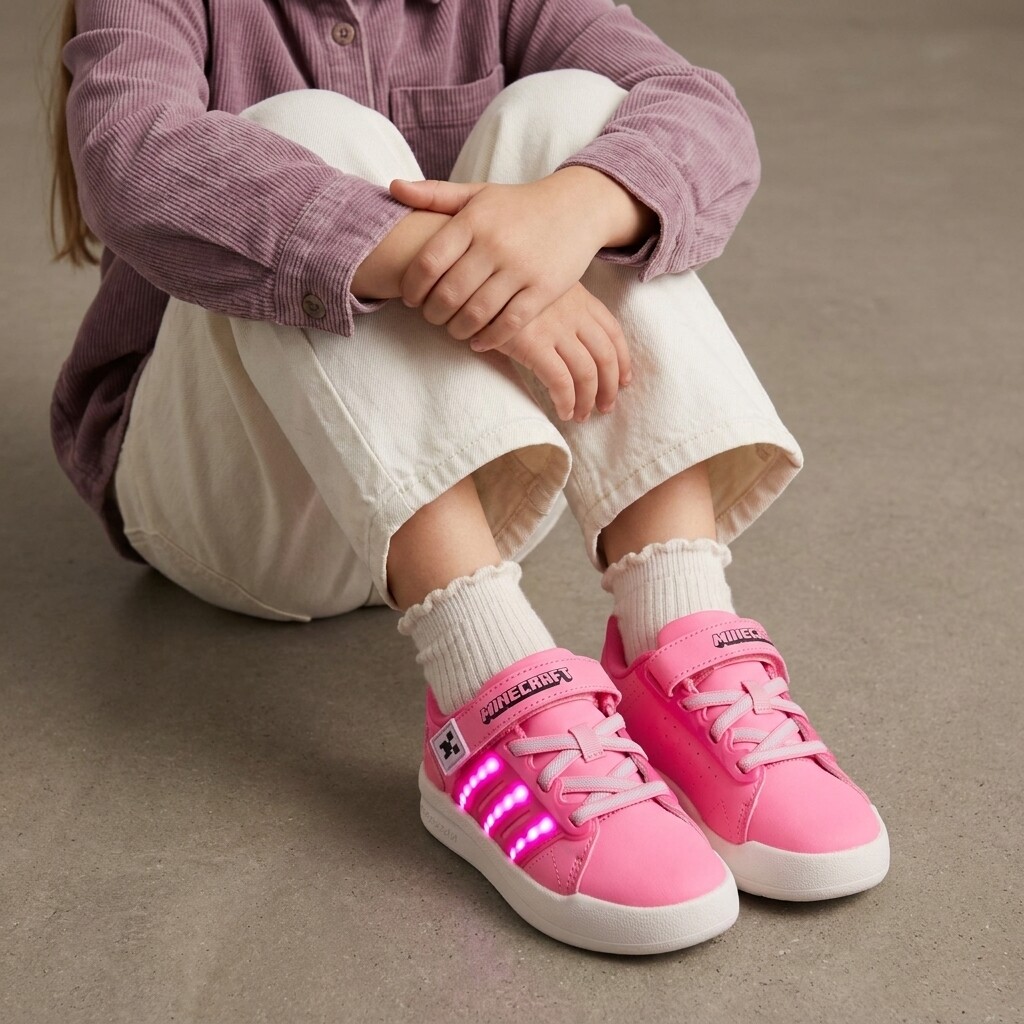 Adidas Adidas Minecraft Lightorama Sneakers roze