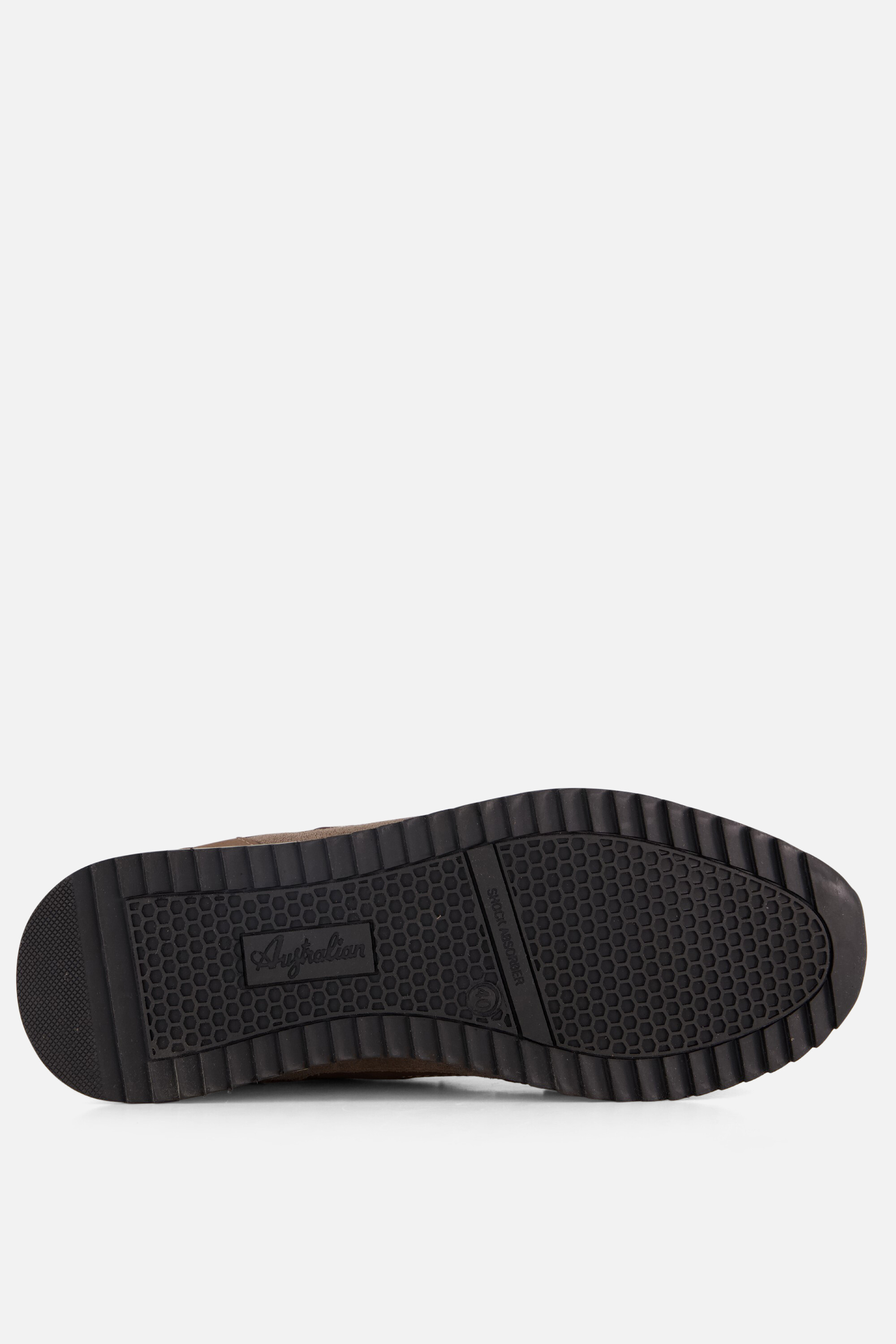 Australian Bakersville Sneakers taupe Leer afbeelding 3