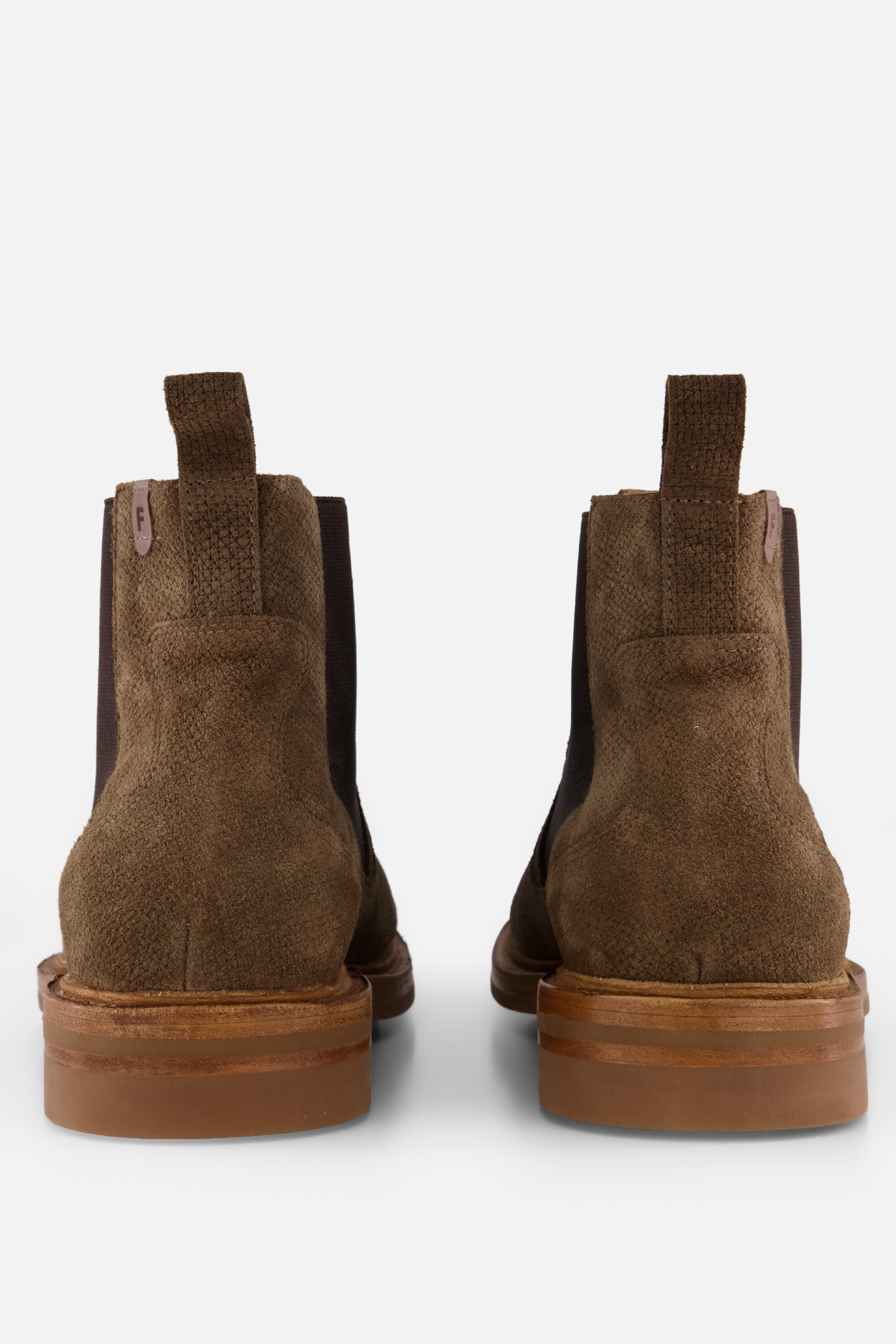 Floris van Bommel de Napper Chelsea Boots taupe afbeelding 2