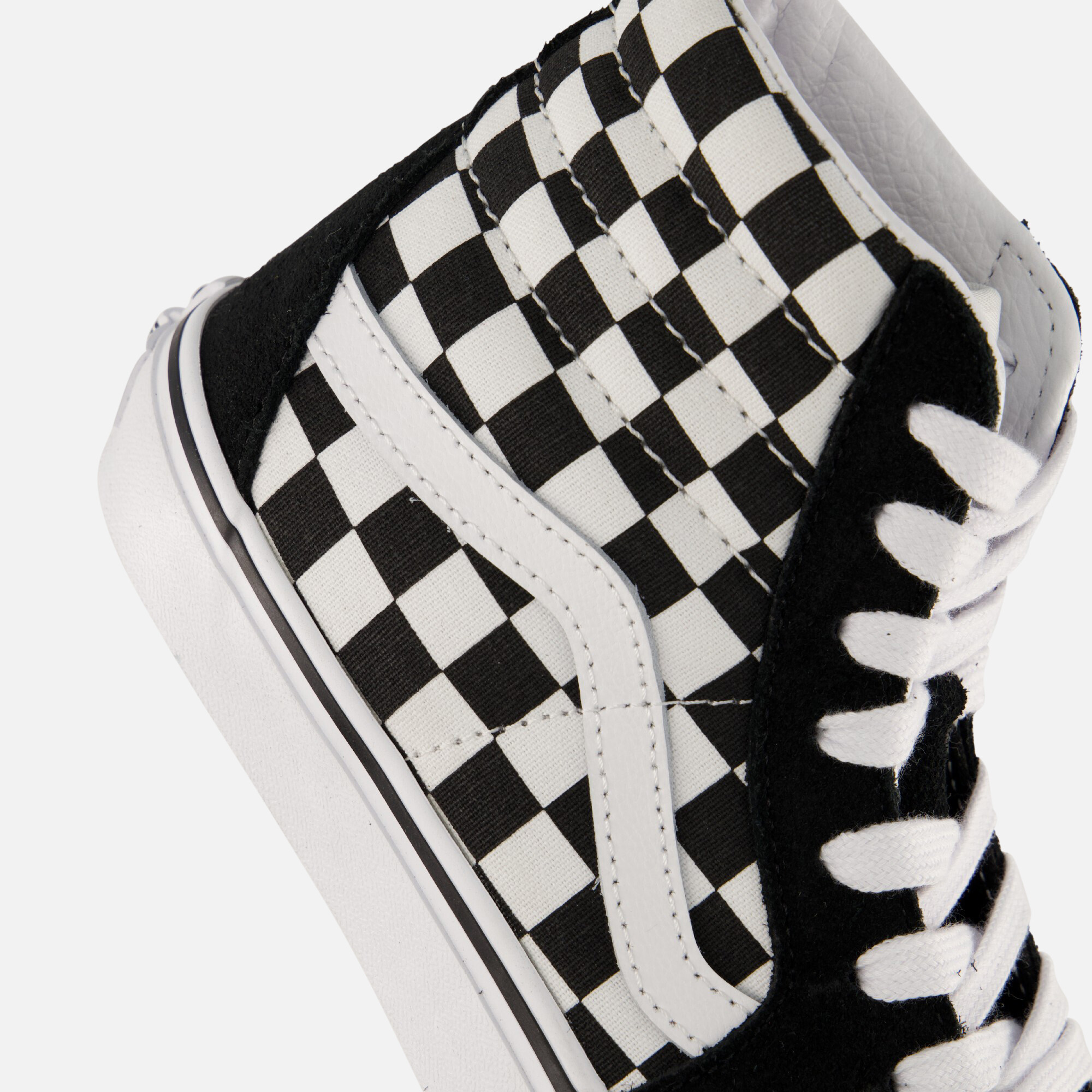 Vans Checkerboard HI Sneakers zwart Textiel afbeelding 4