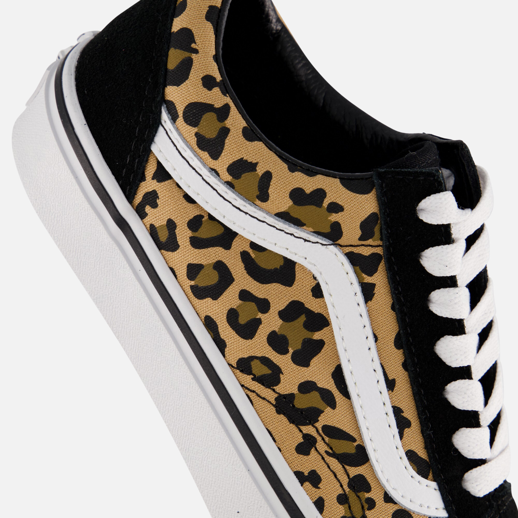 Vans Old Skool Animal Sneakers zwart Textiel afbeelding 4