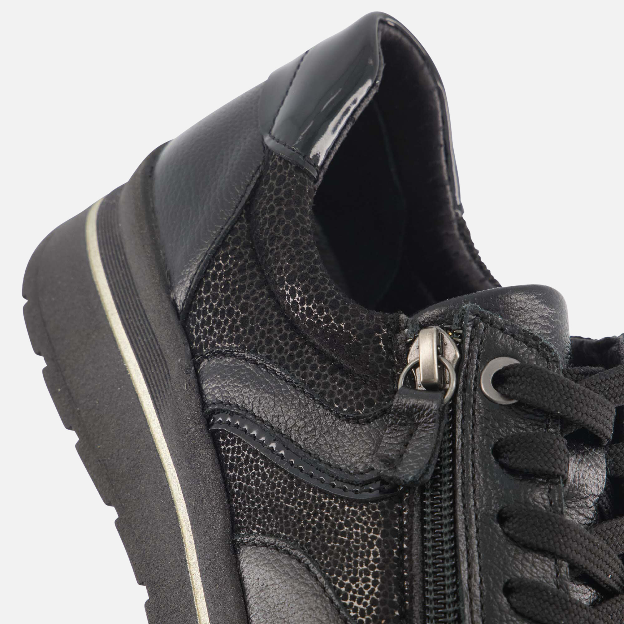Feyn Ruby70 Stretch Sneakers zwart Synthetisch afbeelding 4