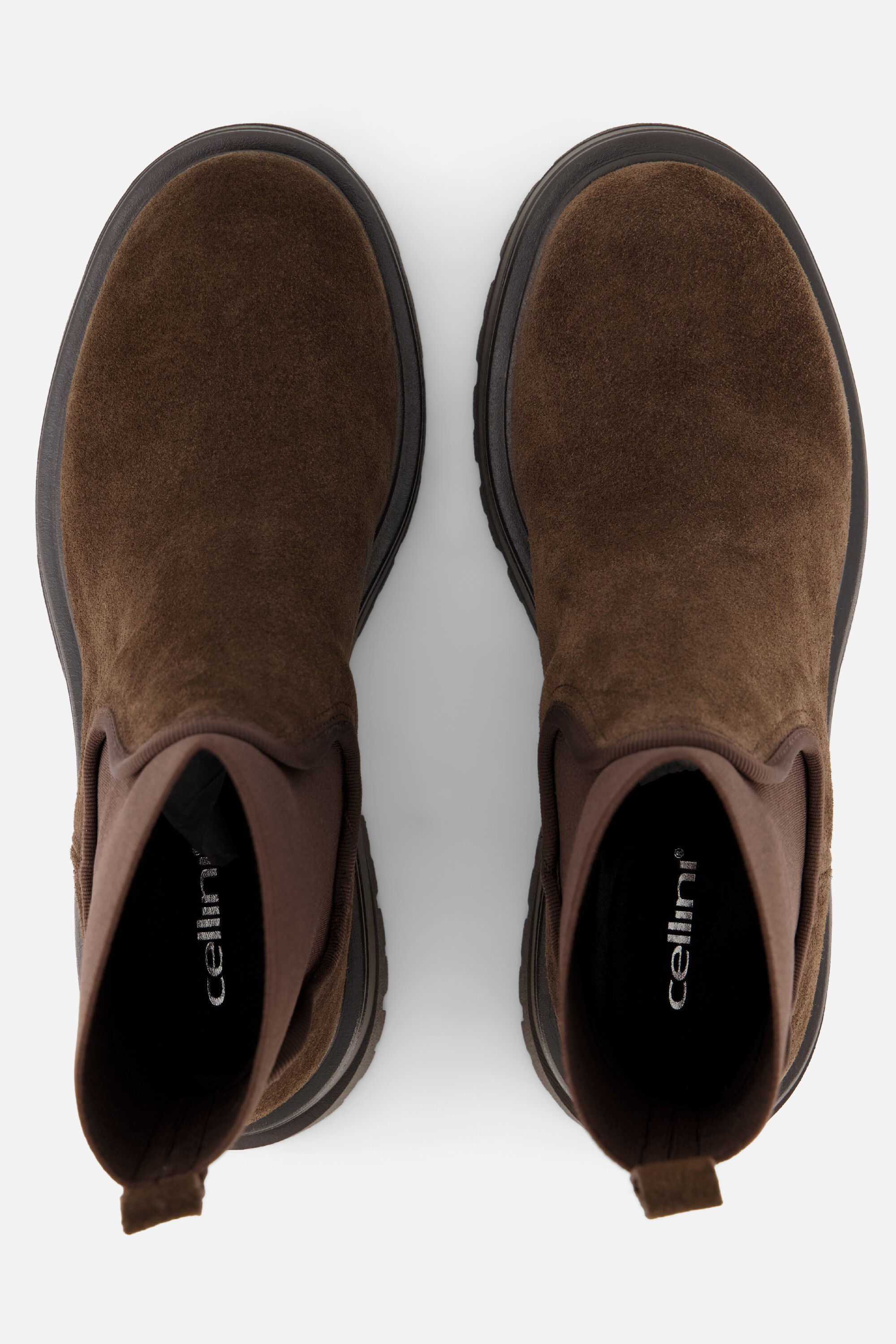 Cellini Chelsea boots bruin Suede afbeelding 2