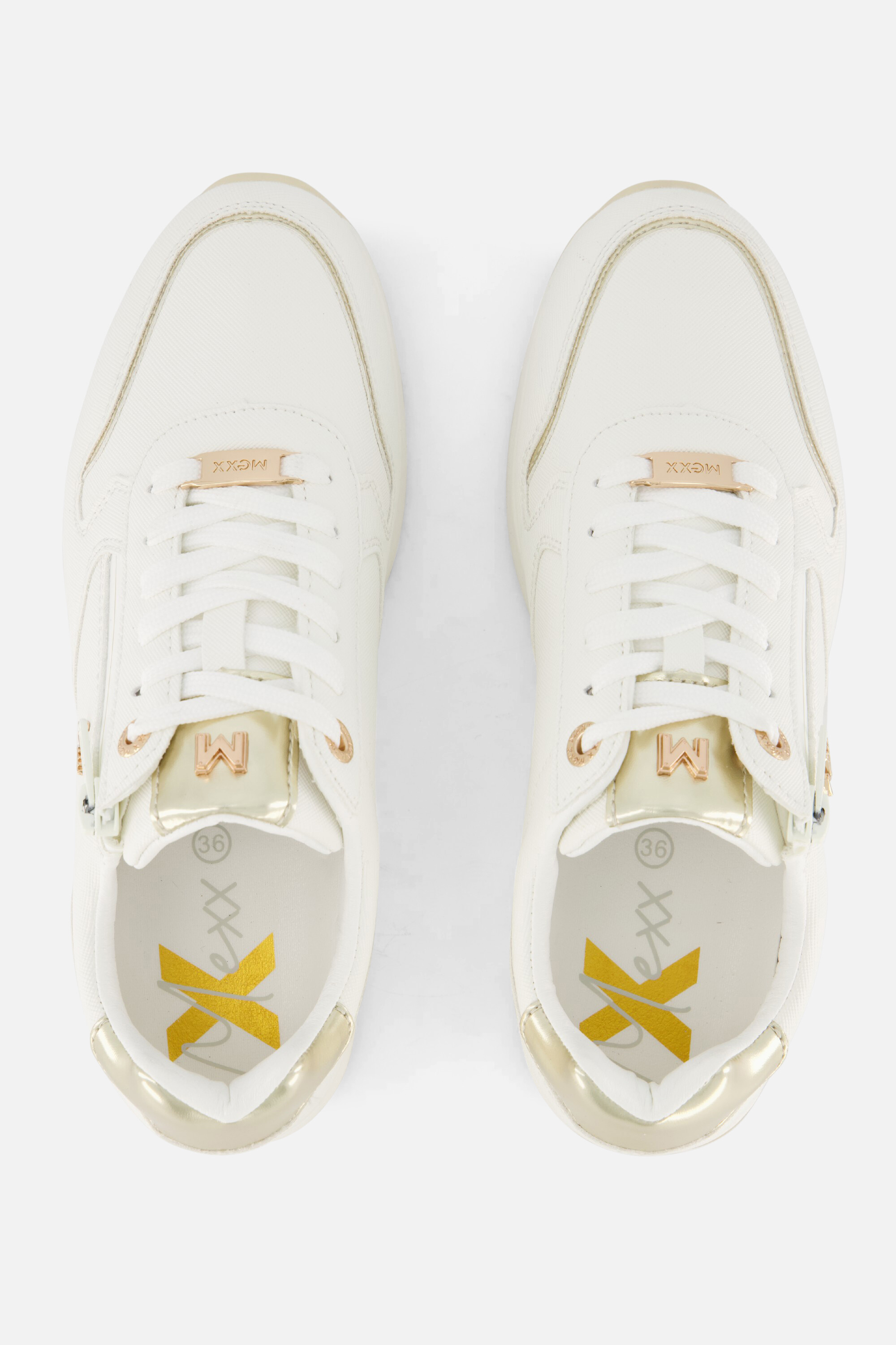 Mexx Djana Caia Sneakers wit Synthetisch afbeelding 3