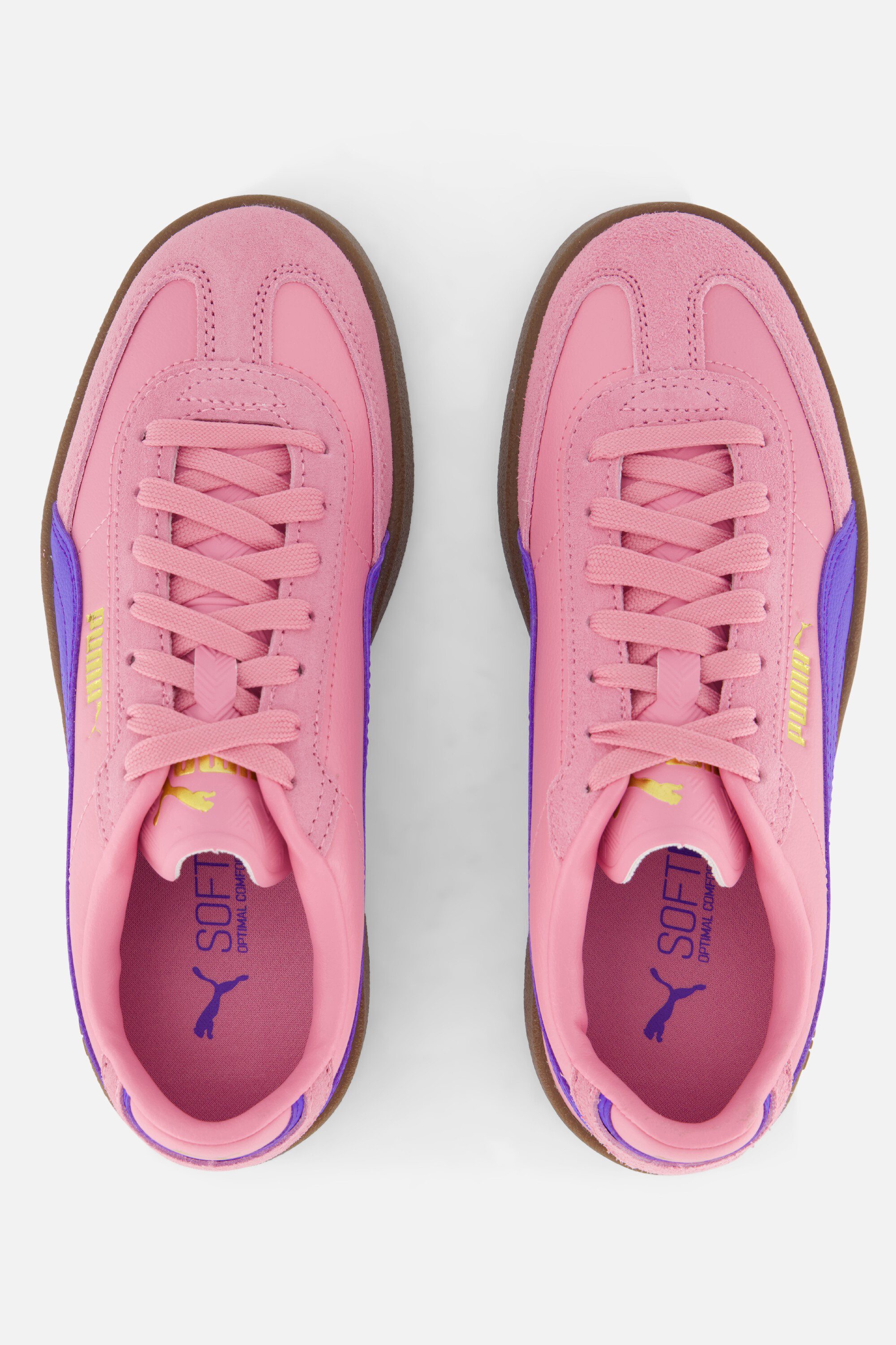 Puma Club II Era Sneakers roze Suede afbeelding 2