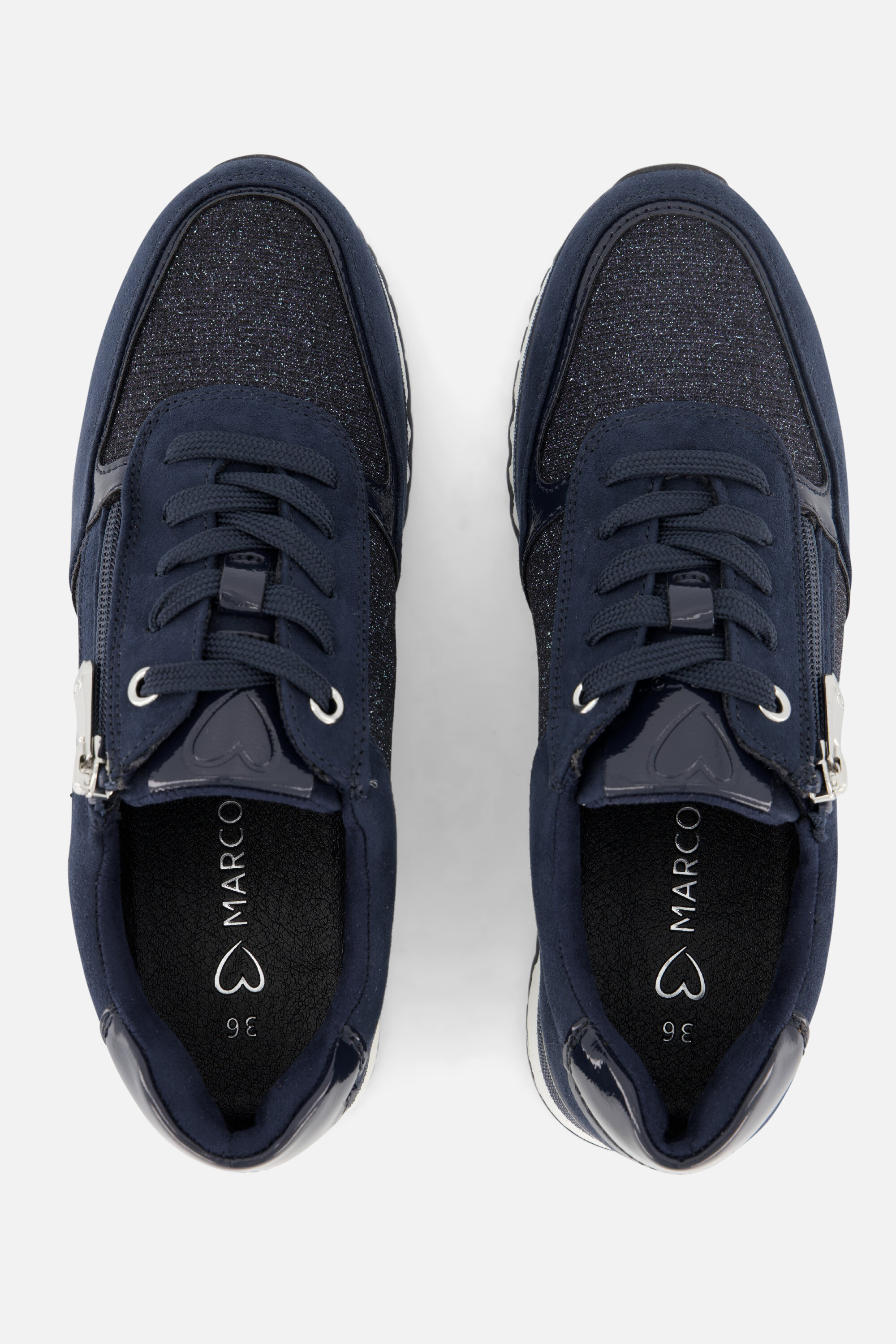 Marco Tozzi Sneakers zwart Textiel afbeelding 2