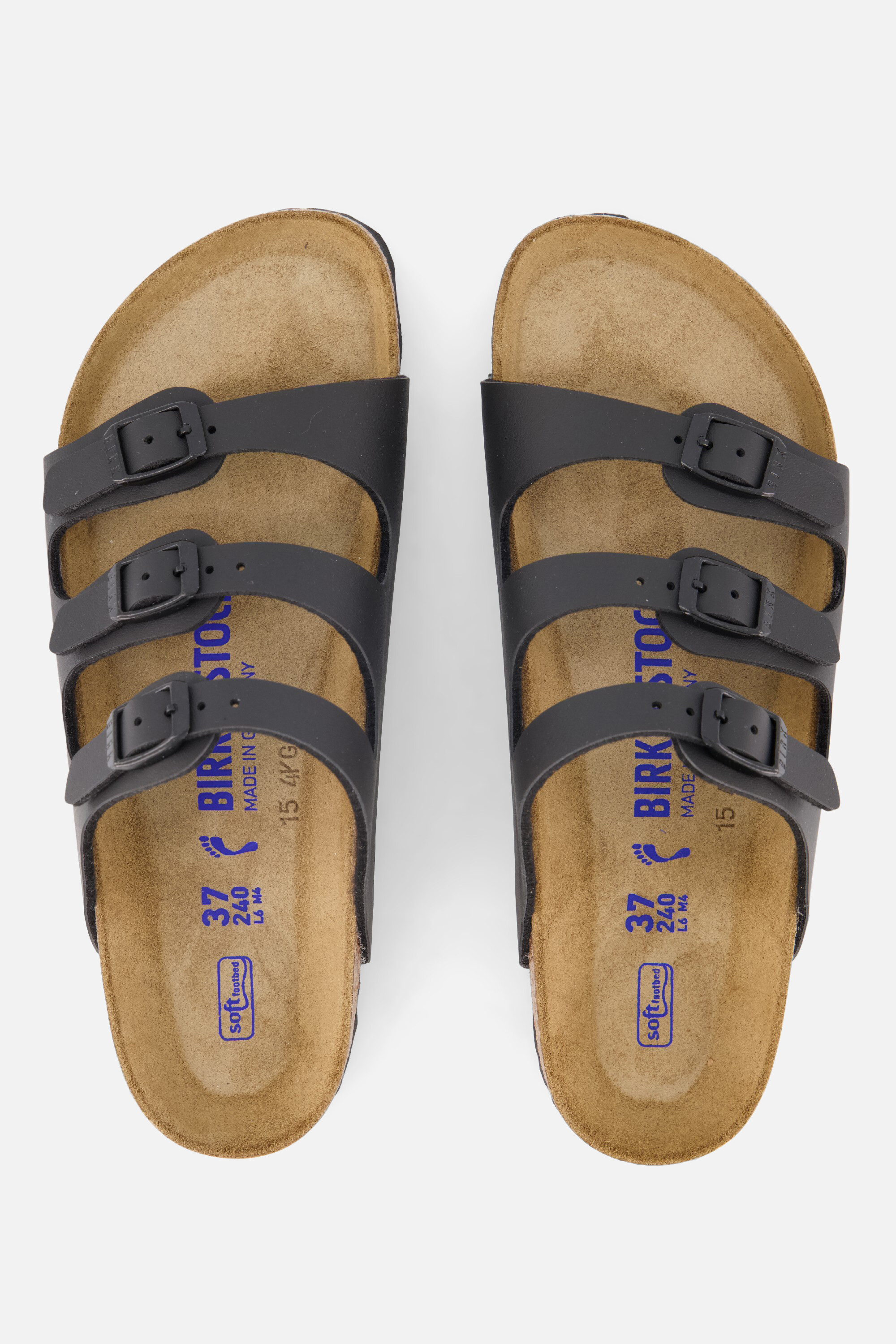 Birkenstock Florida Classic Sandalen zwart afbeelding 2