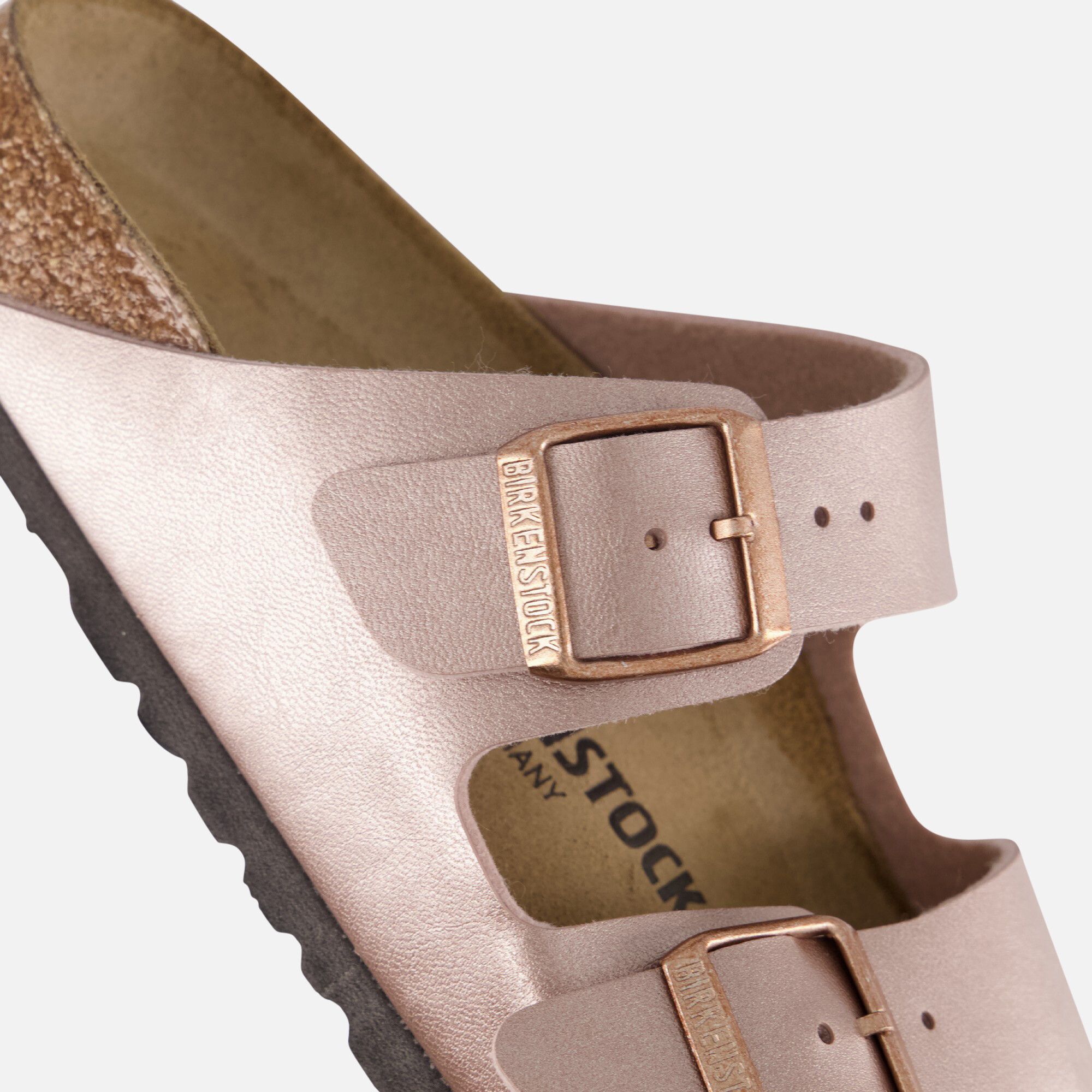Birkenstock Arizona Slippers brons Synthetisch afbeelding 4
