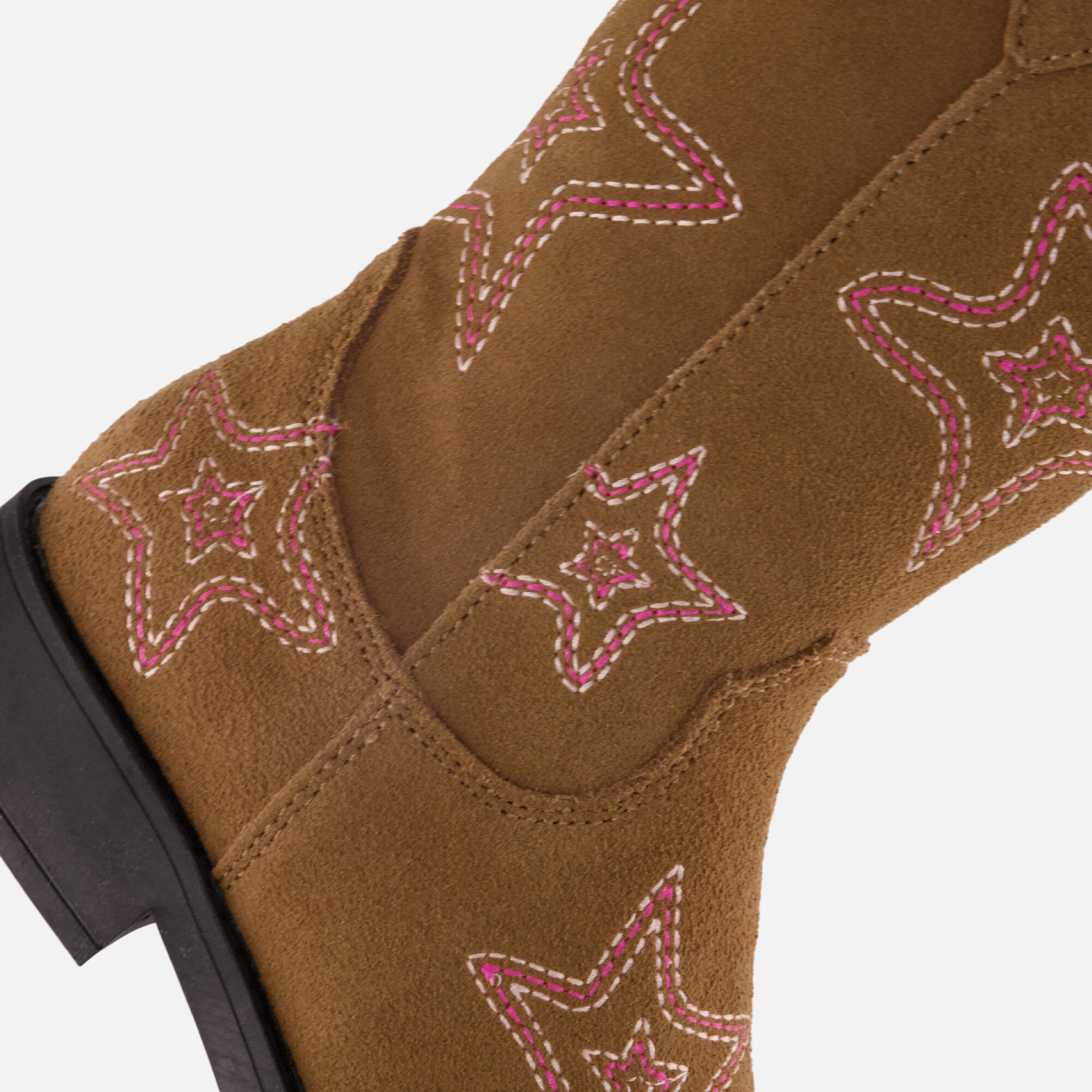 Shoesme Laarzen ster cognac Leer afbeelding 4