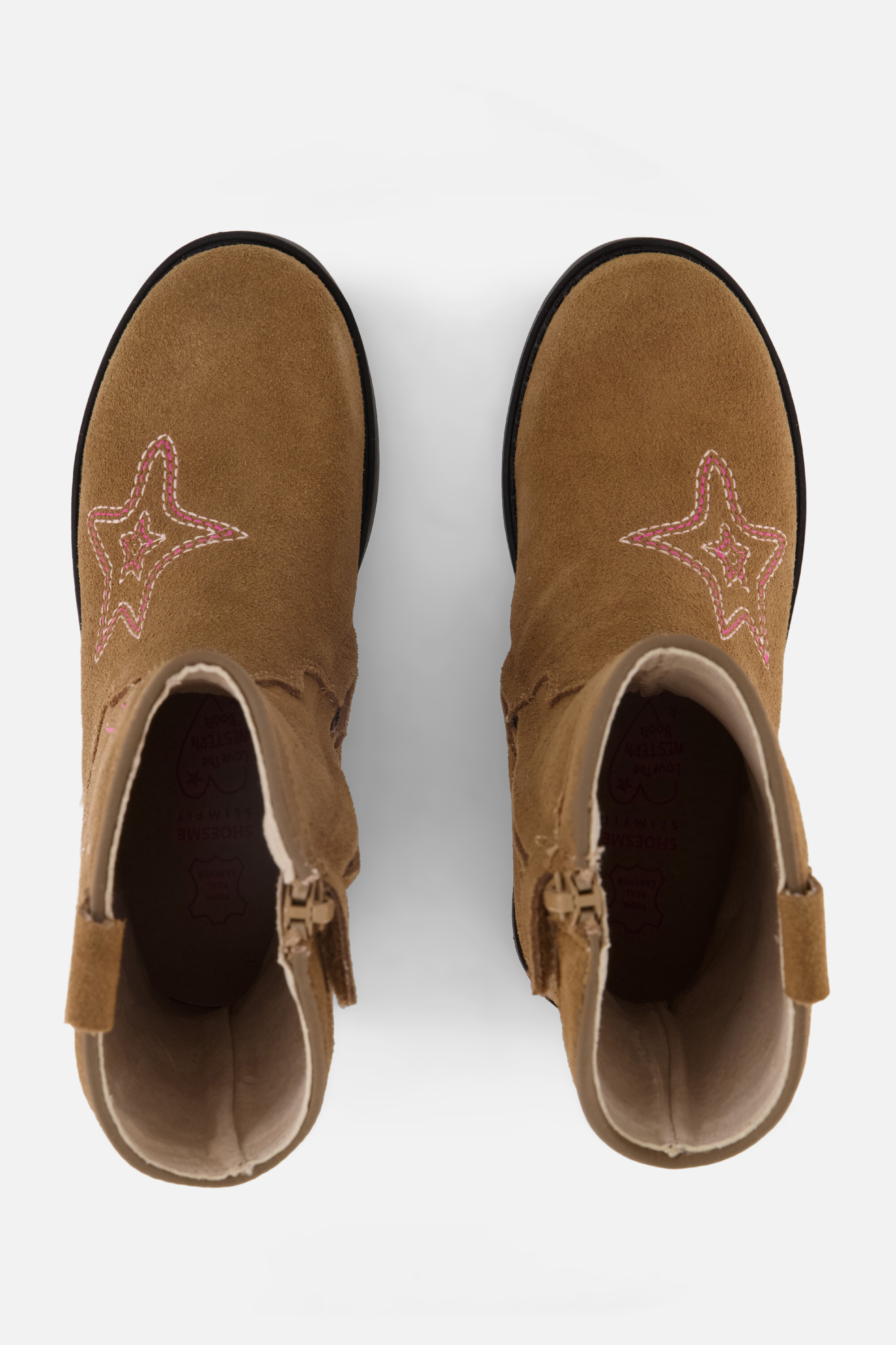 Shoesme Laarzen ster cognac Leer afbeelding 2