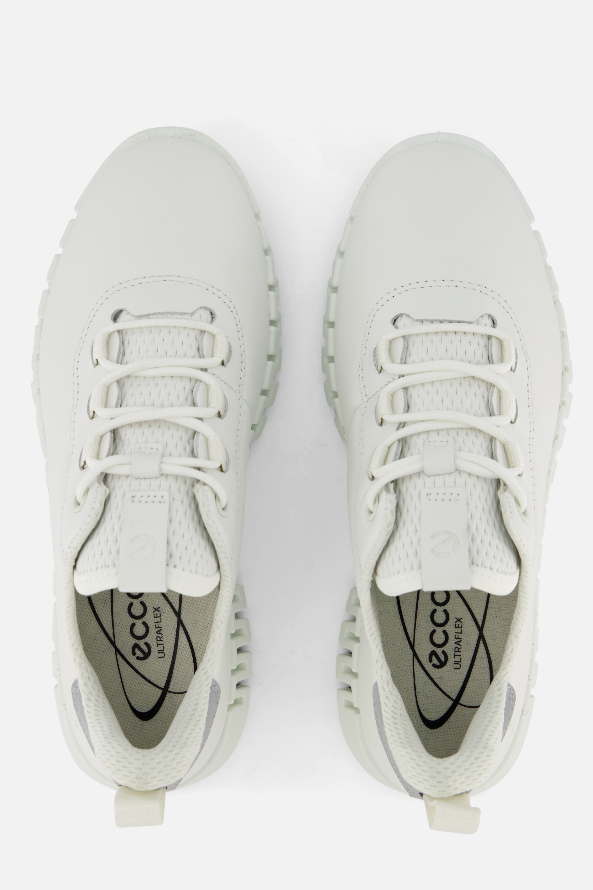 Ecco Gruuv Sneakers wit Leer afbeelding 2