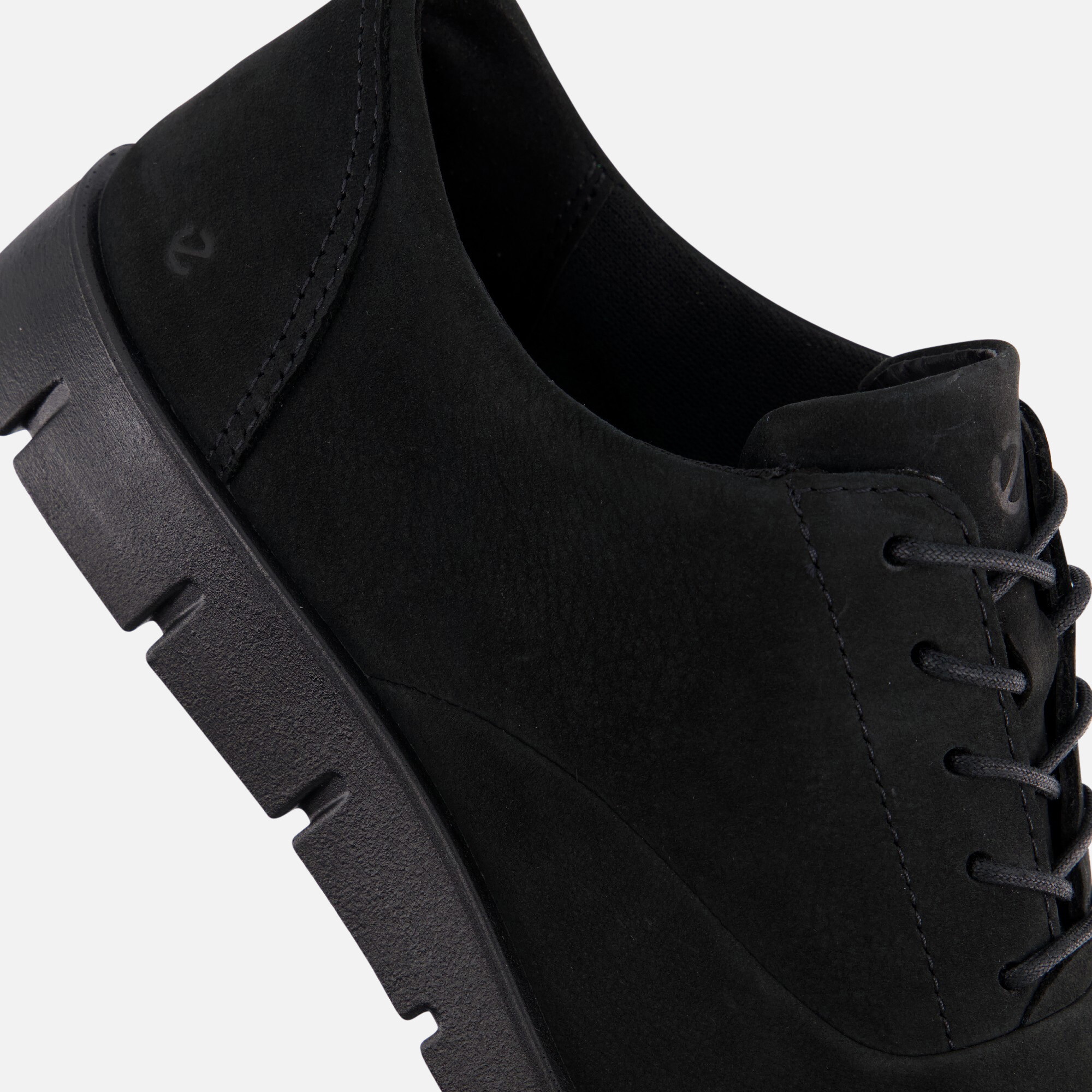 Ecco Bella Veterschoenen zwart Leer afbeelding 4