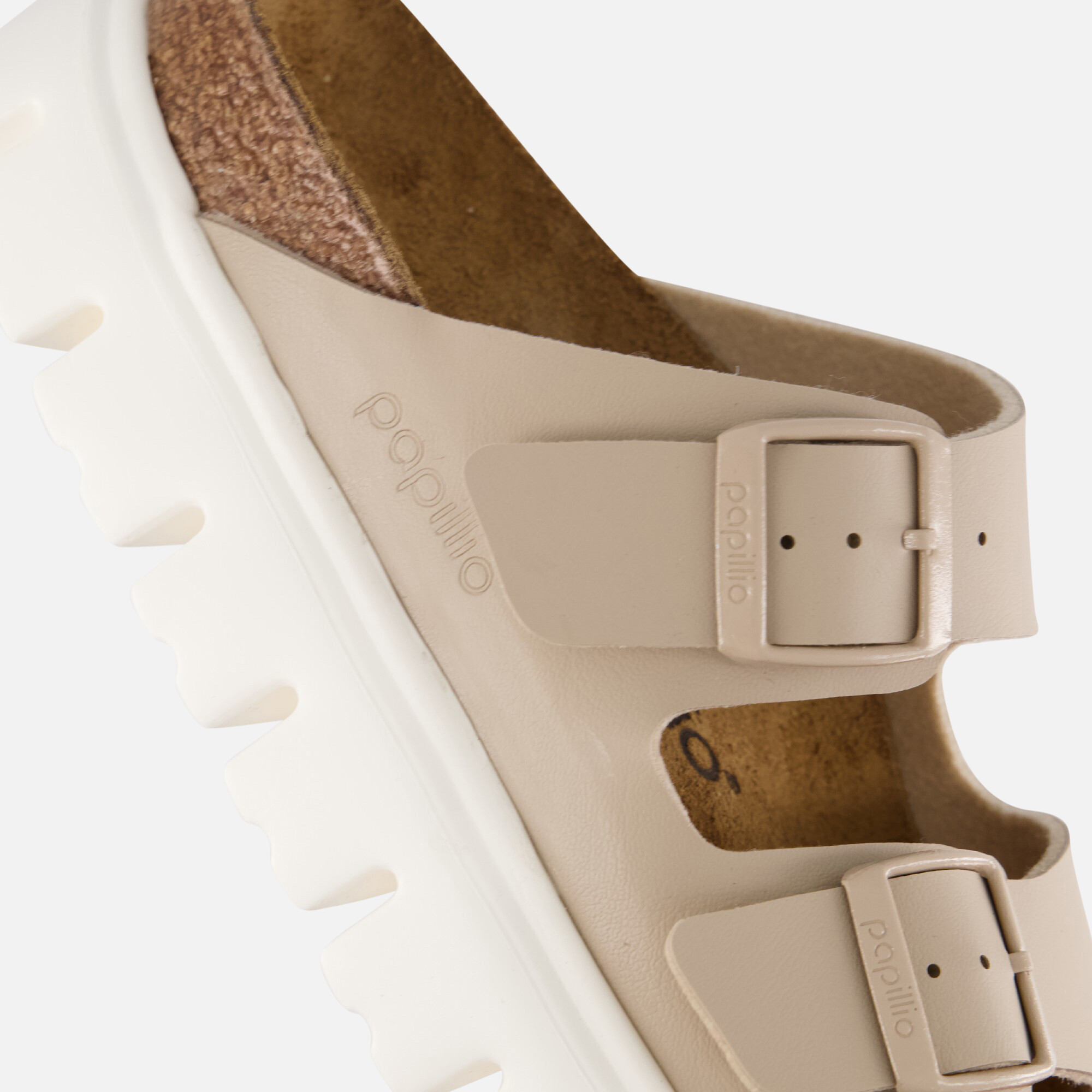 Papillio Birkenstock Arizona Slippers beige afbeelding 4