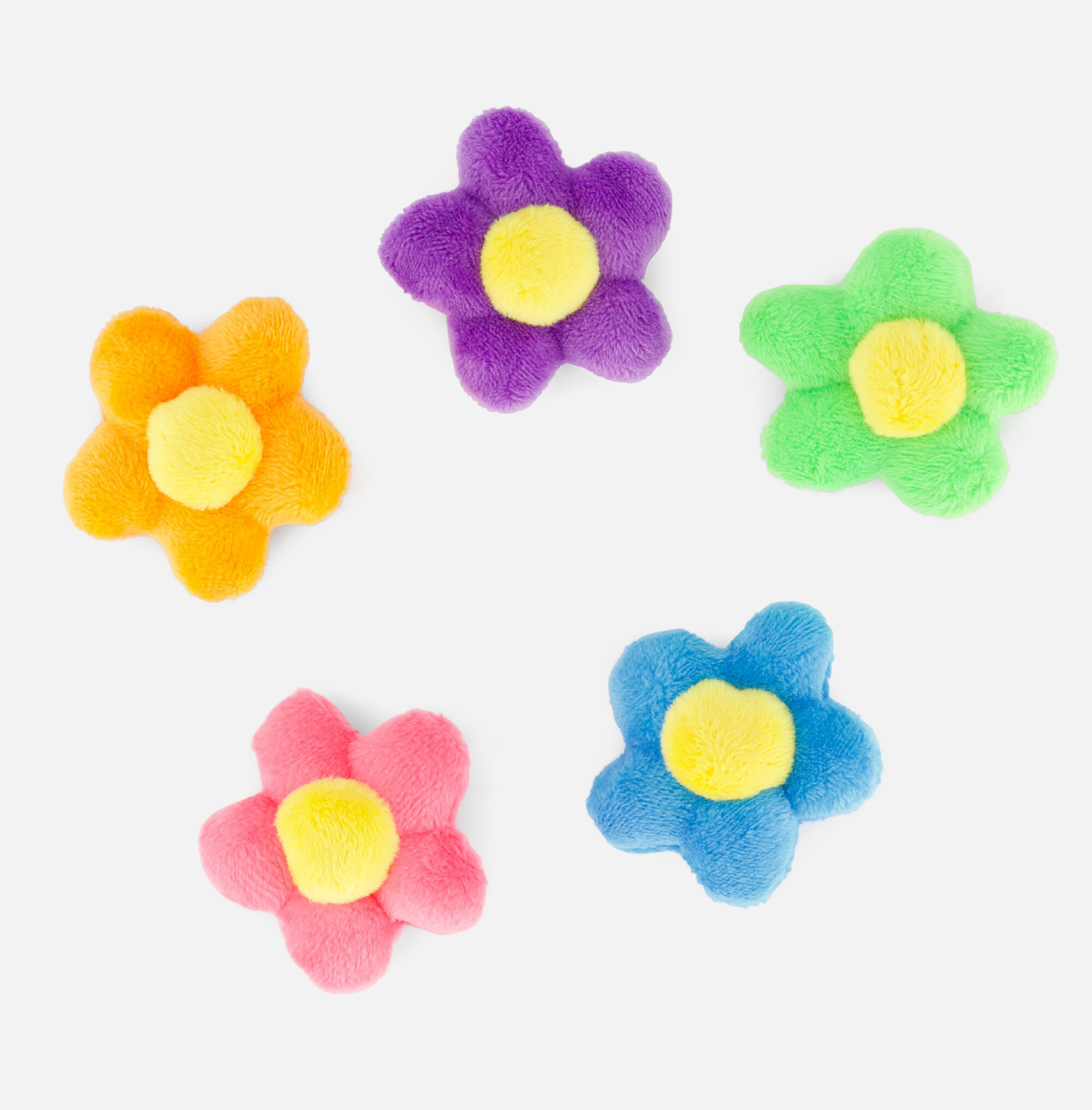 Crocs Jibbitz Plush Flower 5-pack afbeelding 2