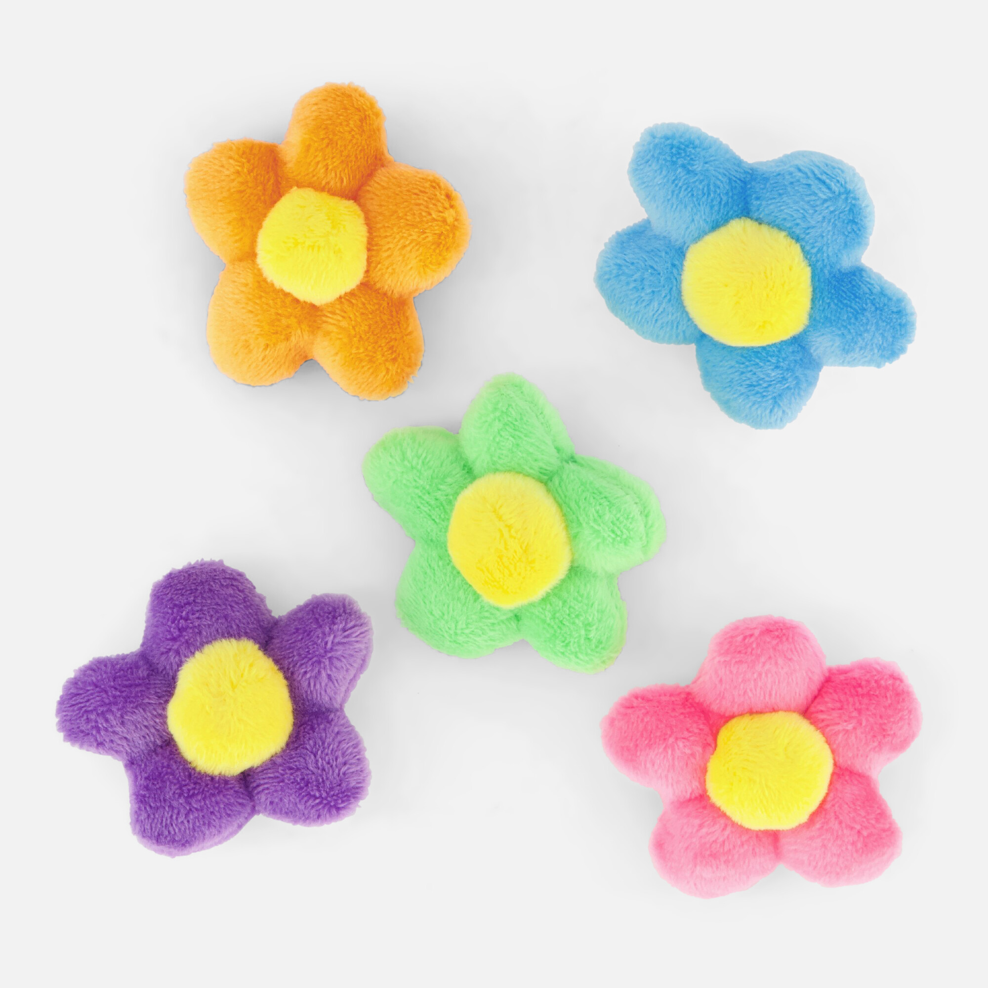 Crocs Jibbitz Plush Flower 5-pack afbeelding 3