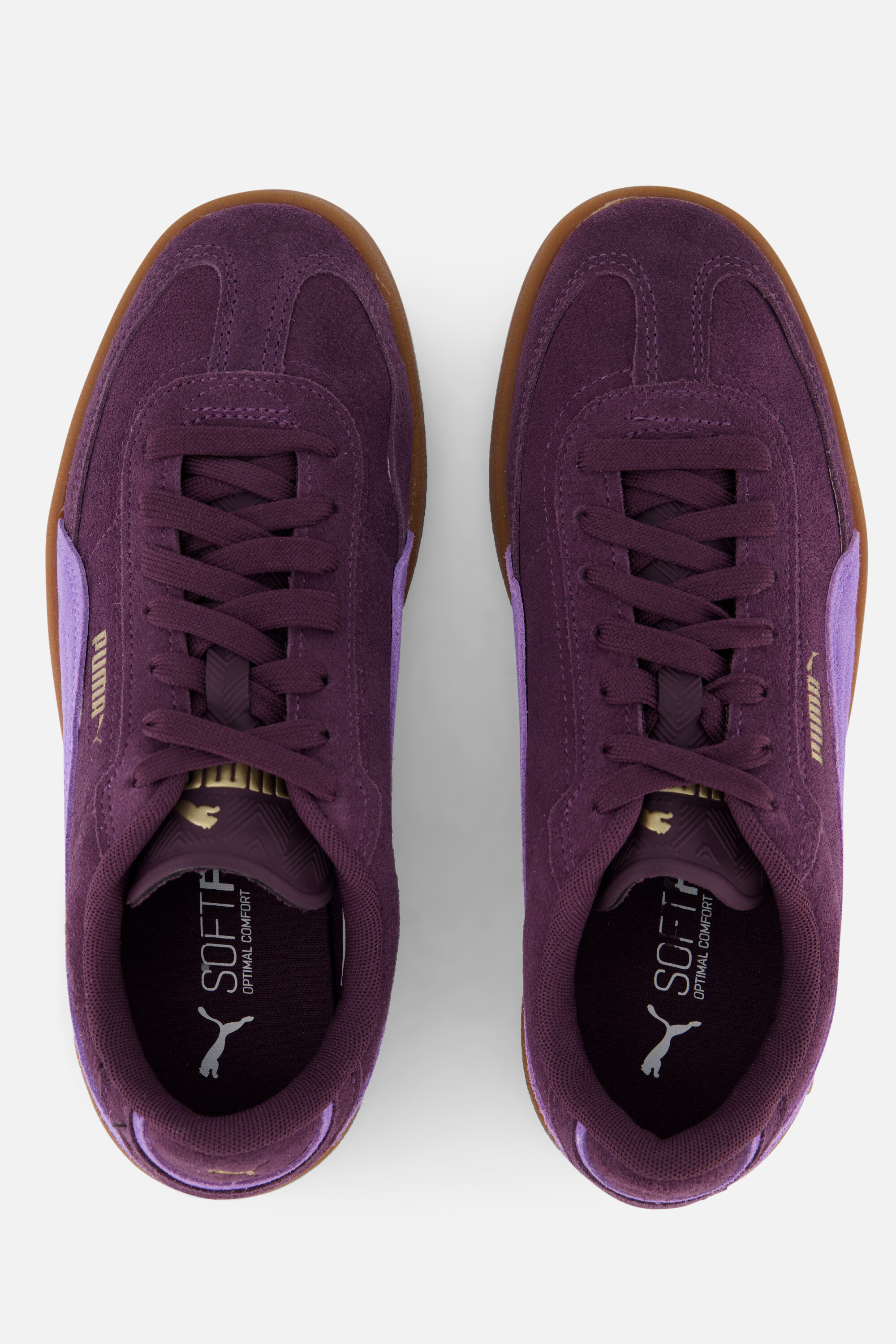 Puma Club II Era Sneakers paars Suede afbeelding 2
