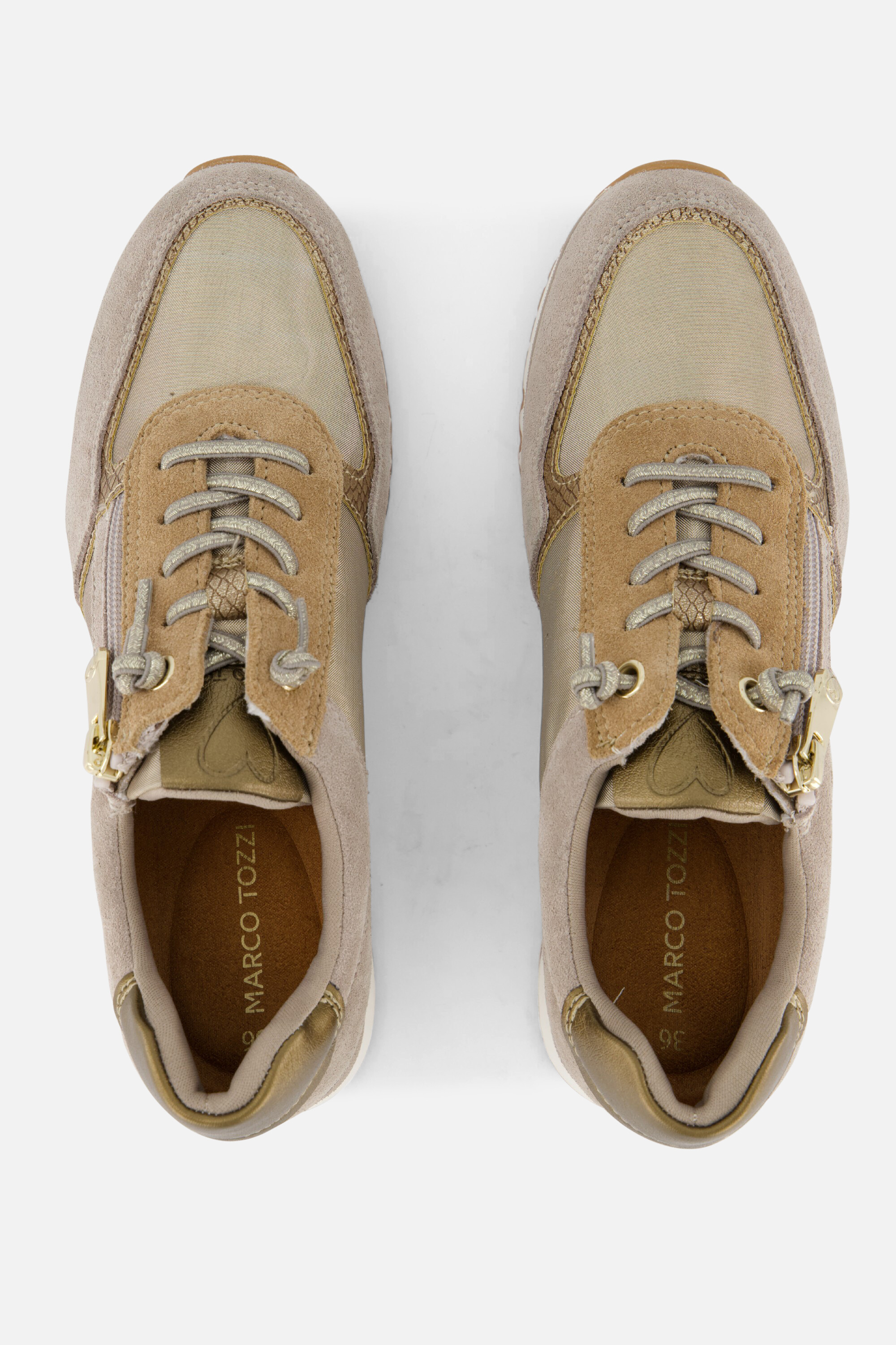 Marco Tozzi Sneakers taupe Synthetisch afbeelding 2