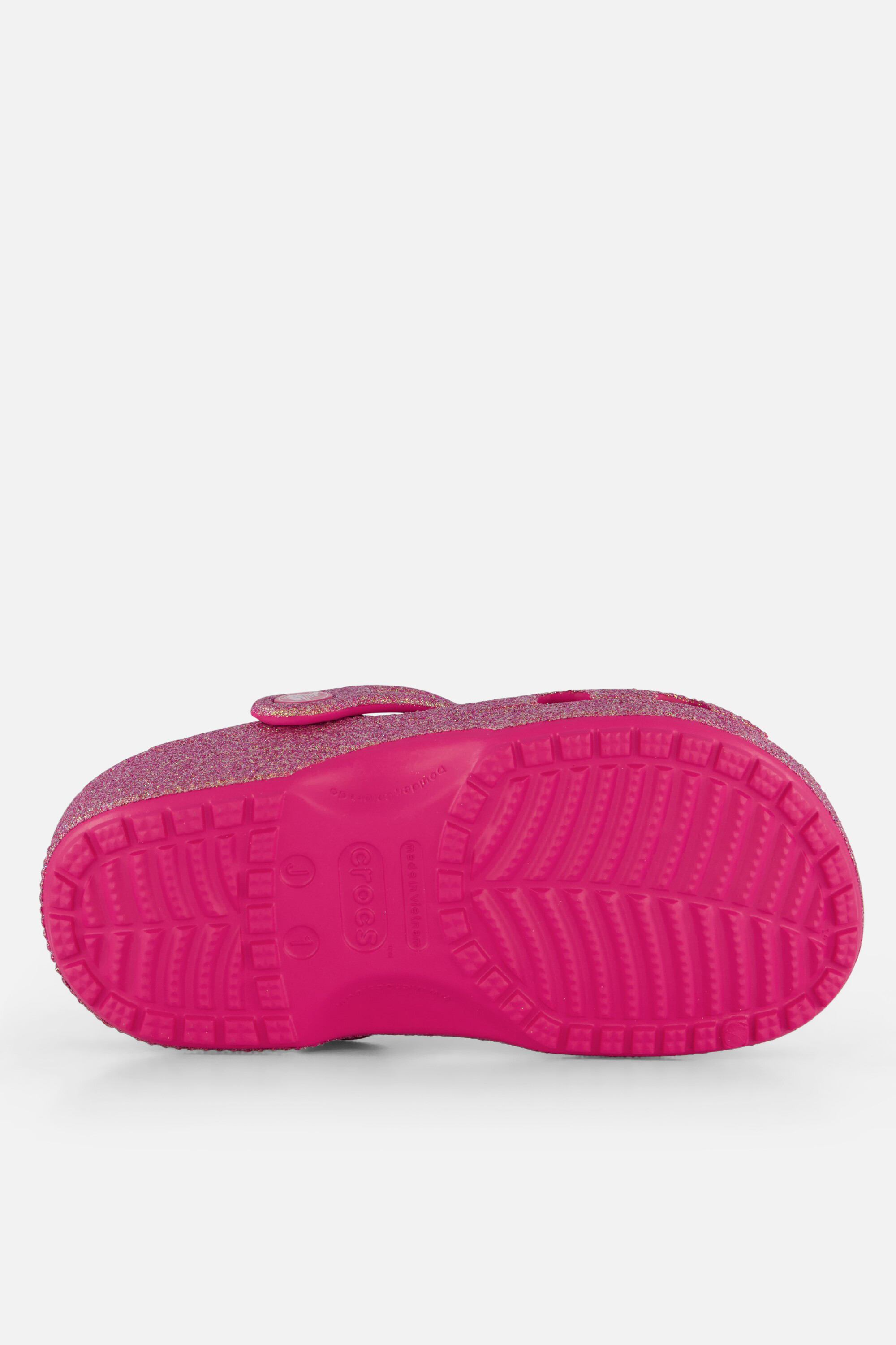 Crocs Classic Clogs Glitter Slippers roze Rubber afbeelding 3