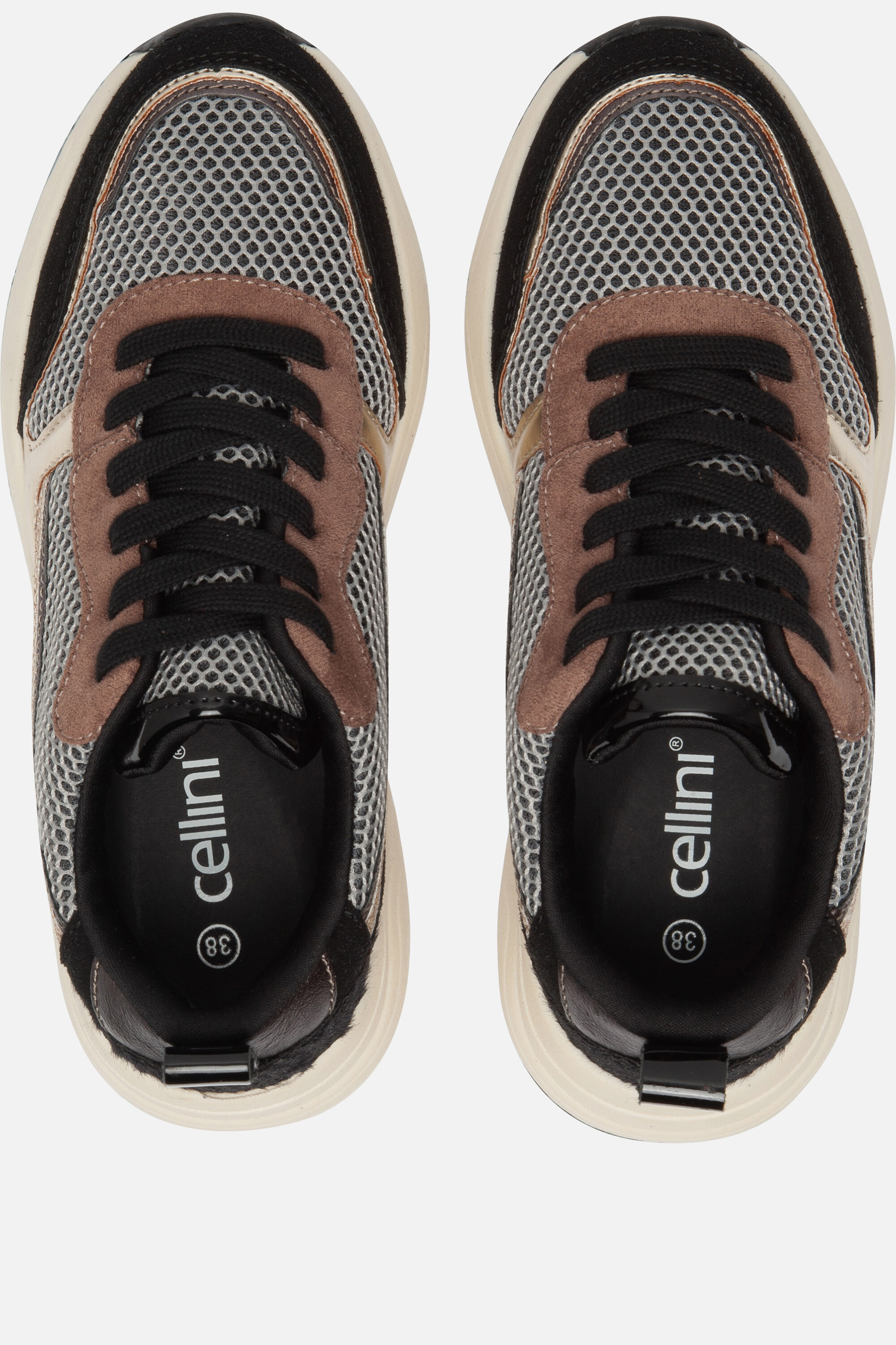 Cellini Sneakers zwart Pu afbeelding 2
