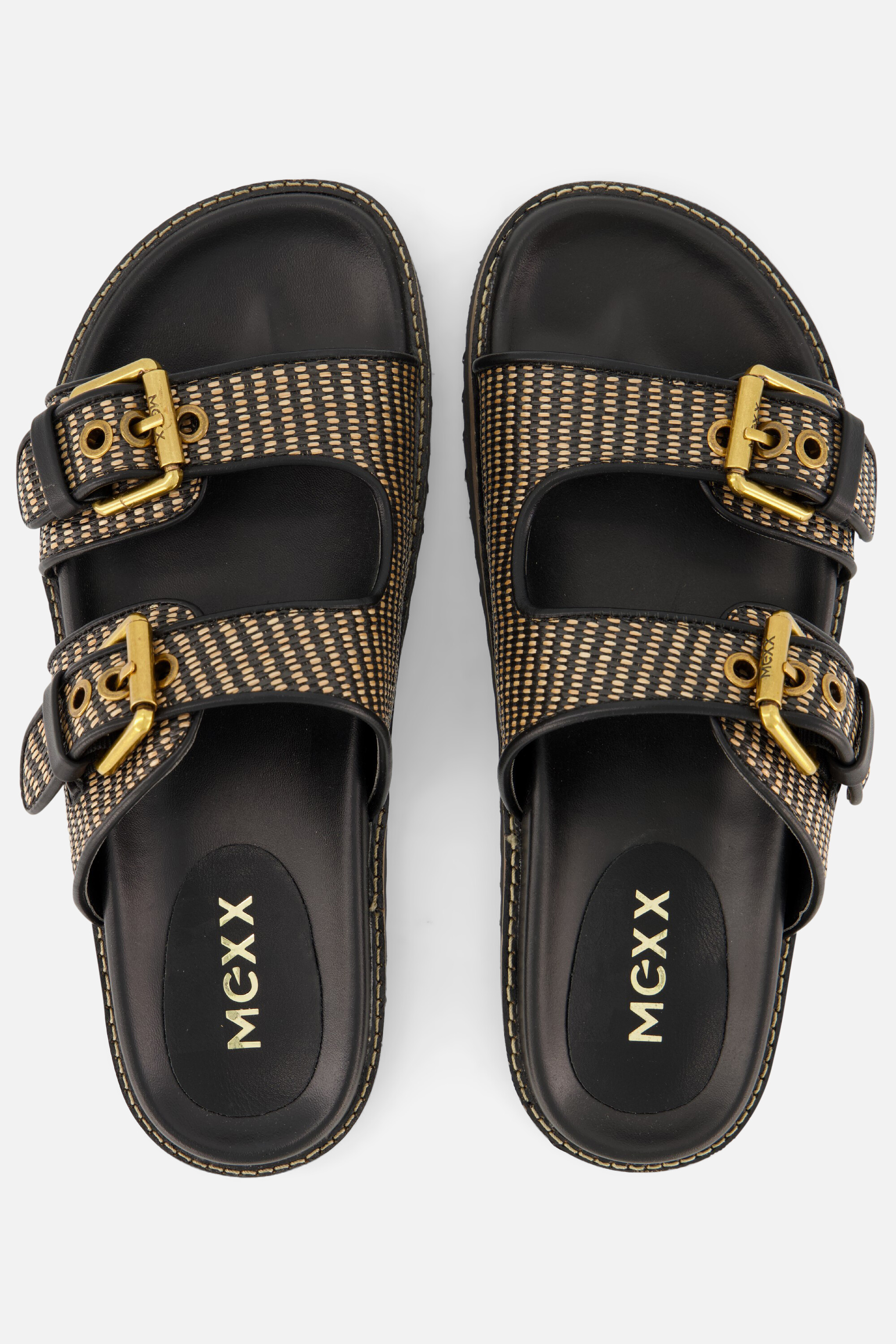 Mexx Reilly Penny Slippers zwart Synthetisch afbeelding 2