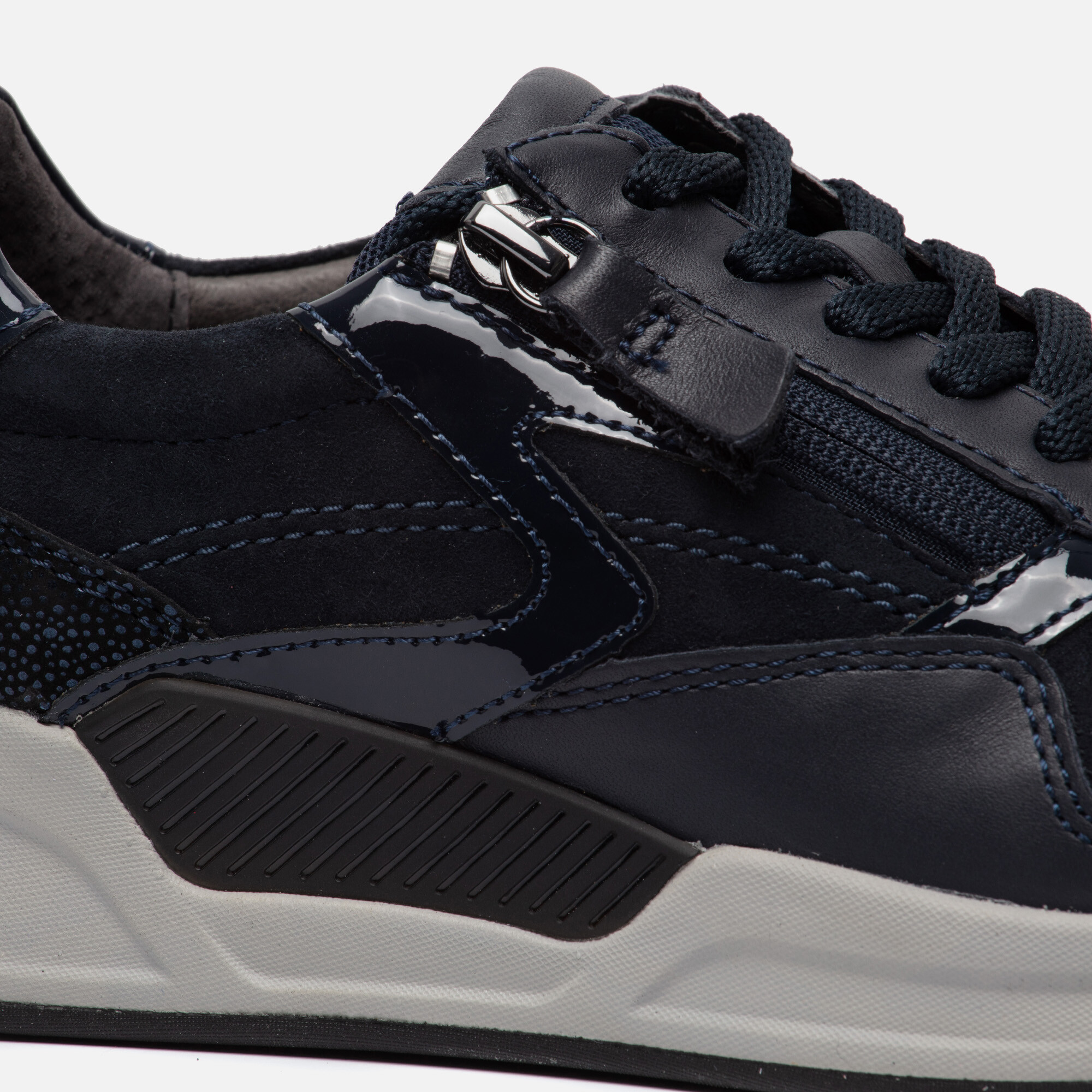 Gabor Rollingsoft Sneakers blauw Suede afbeelding 4