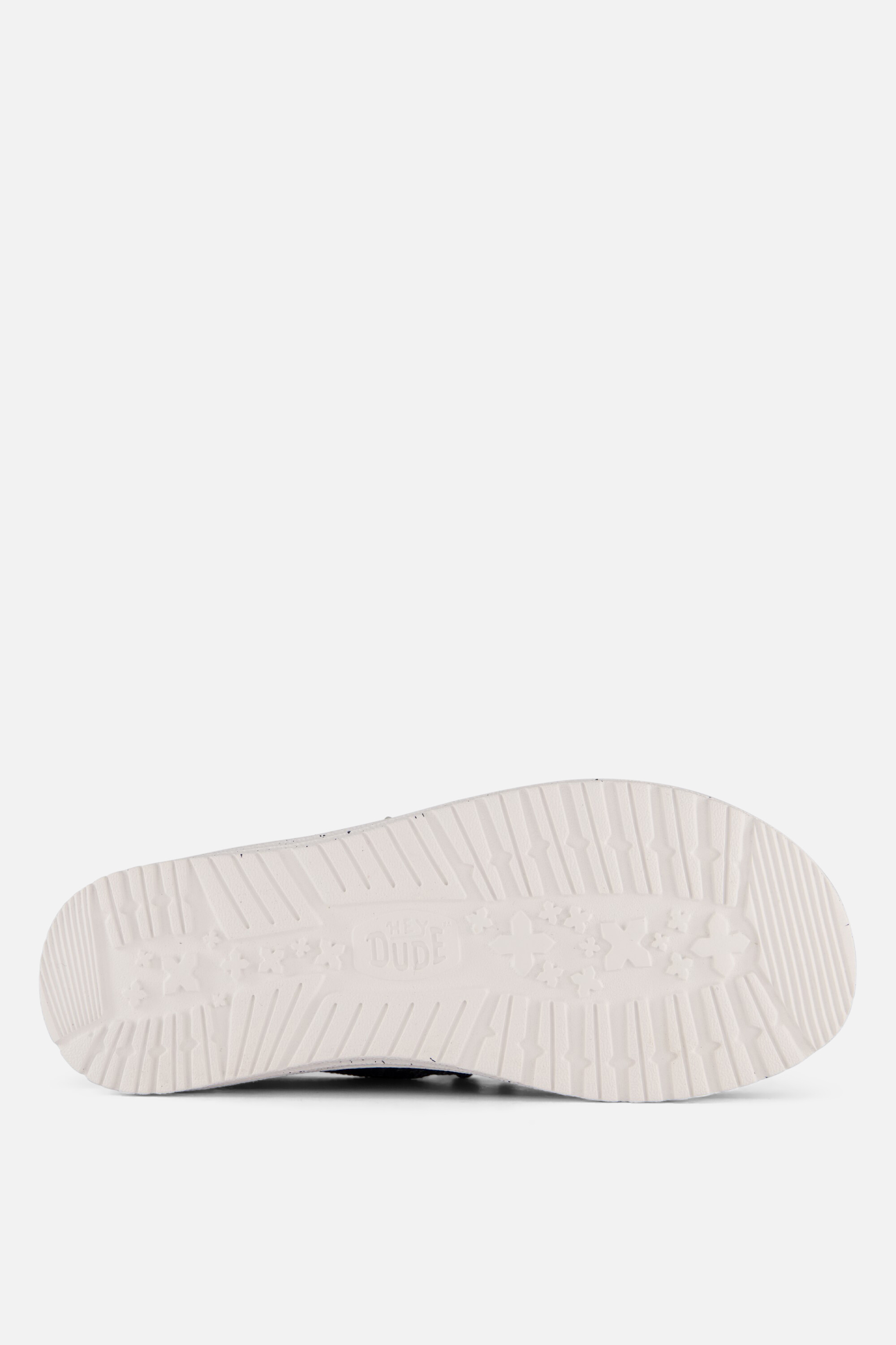 HEYDUDE Wendy Instappers blauw Canvas afbeelding 3