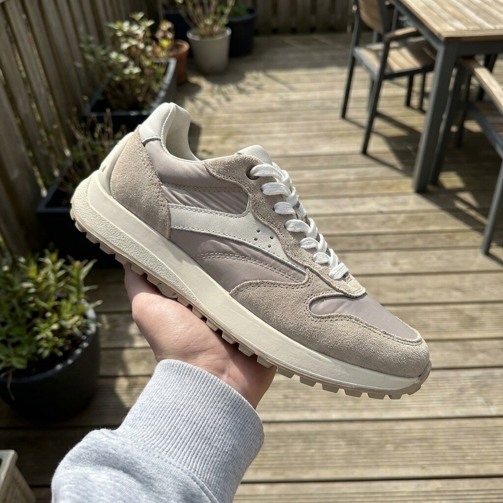 Feyn Sneakers beige Suède