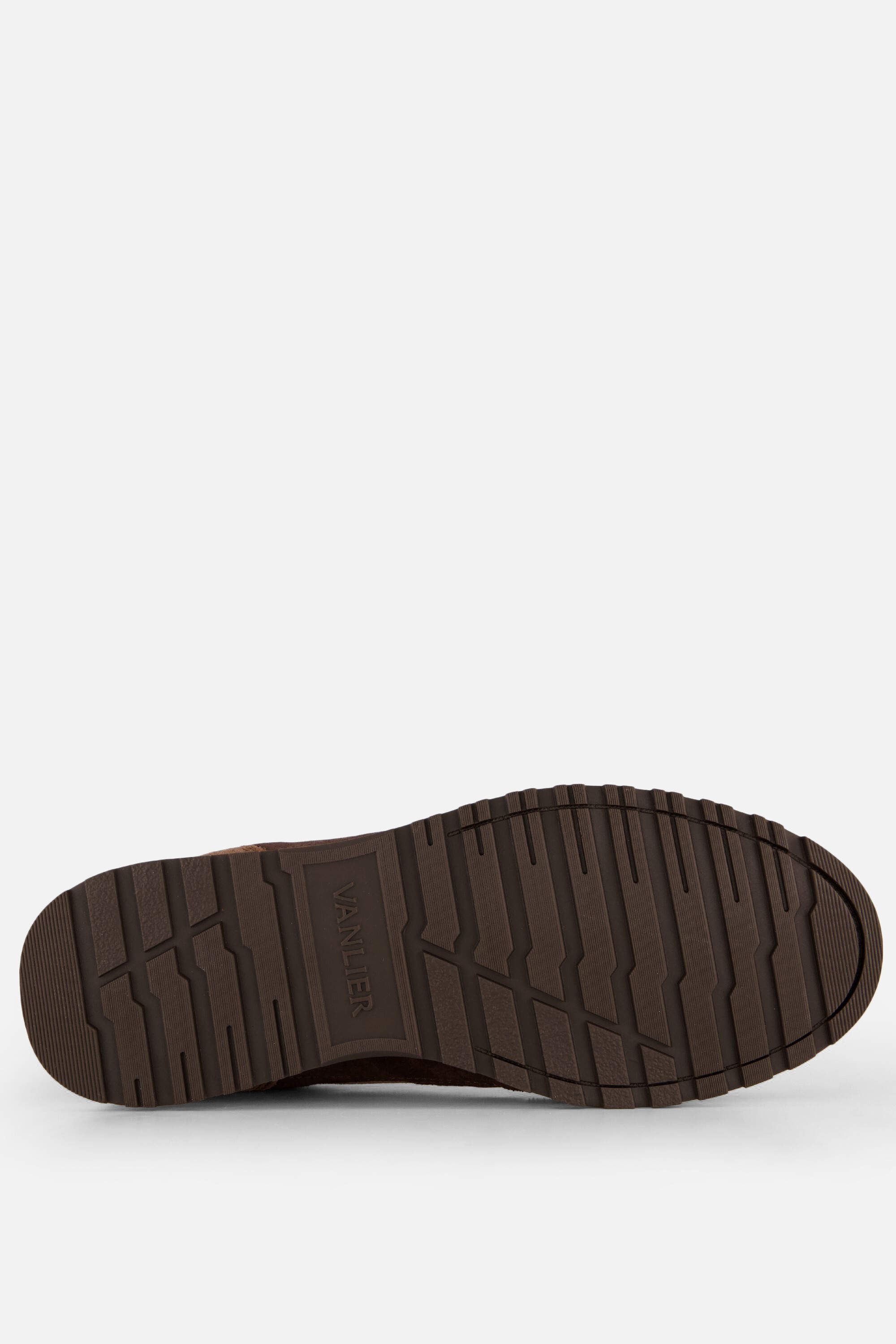 Van Lier Sneakers bruin Suede afbeelding 3