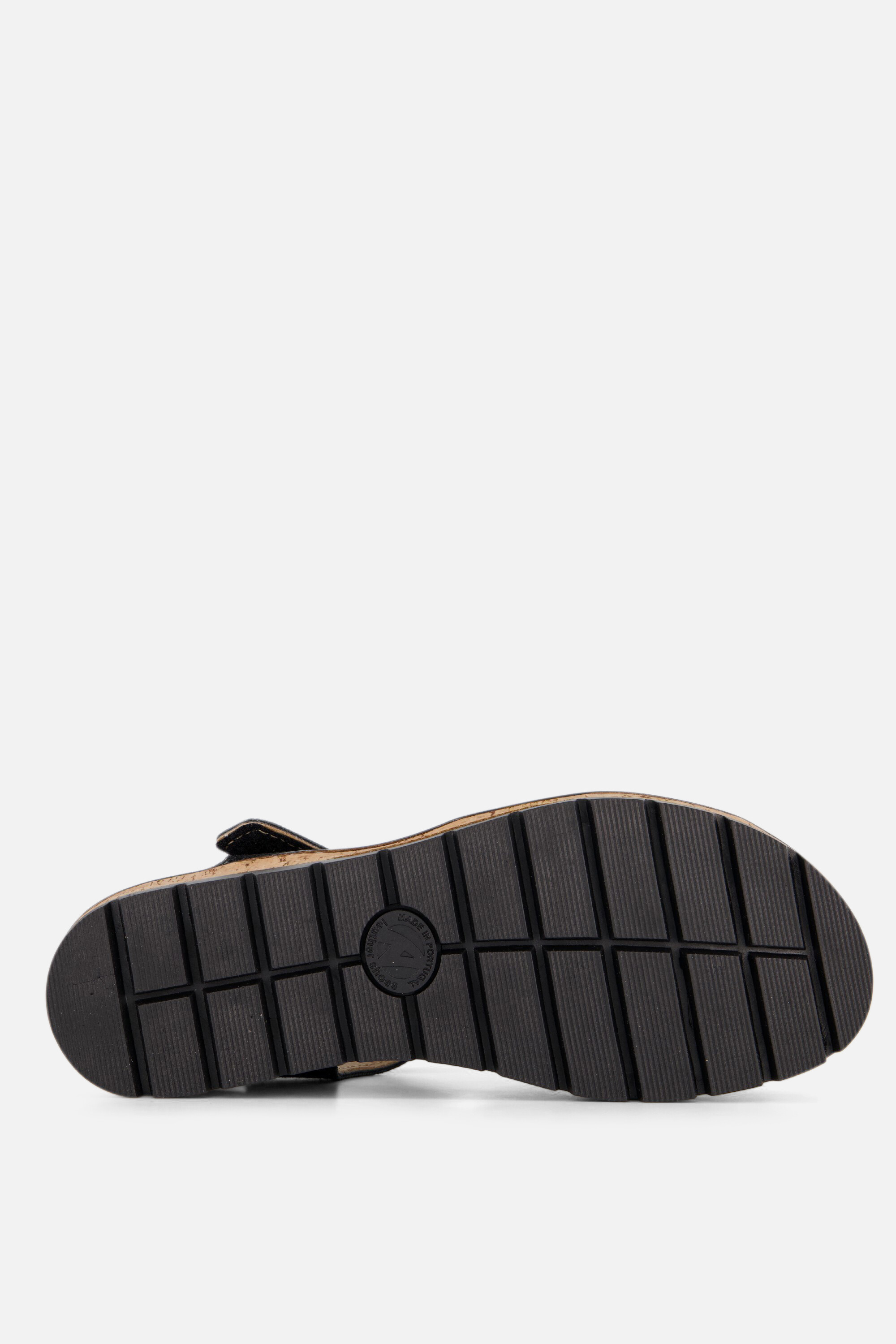 Feyn Mia01 Sandalen zwart Leer afbeelding 3