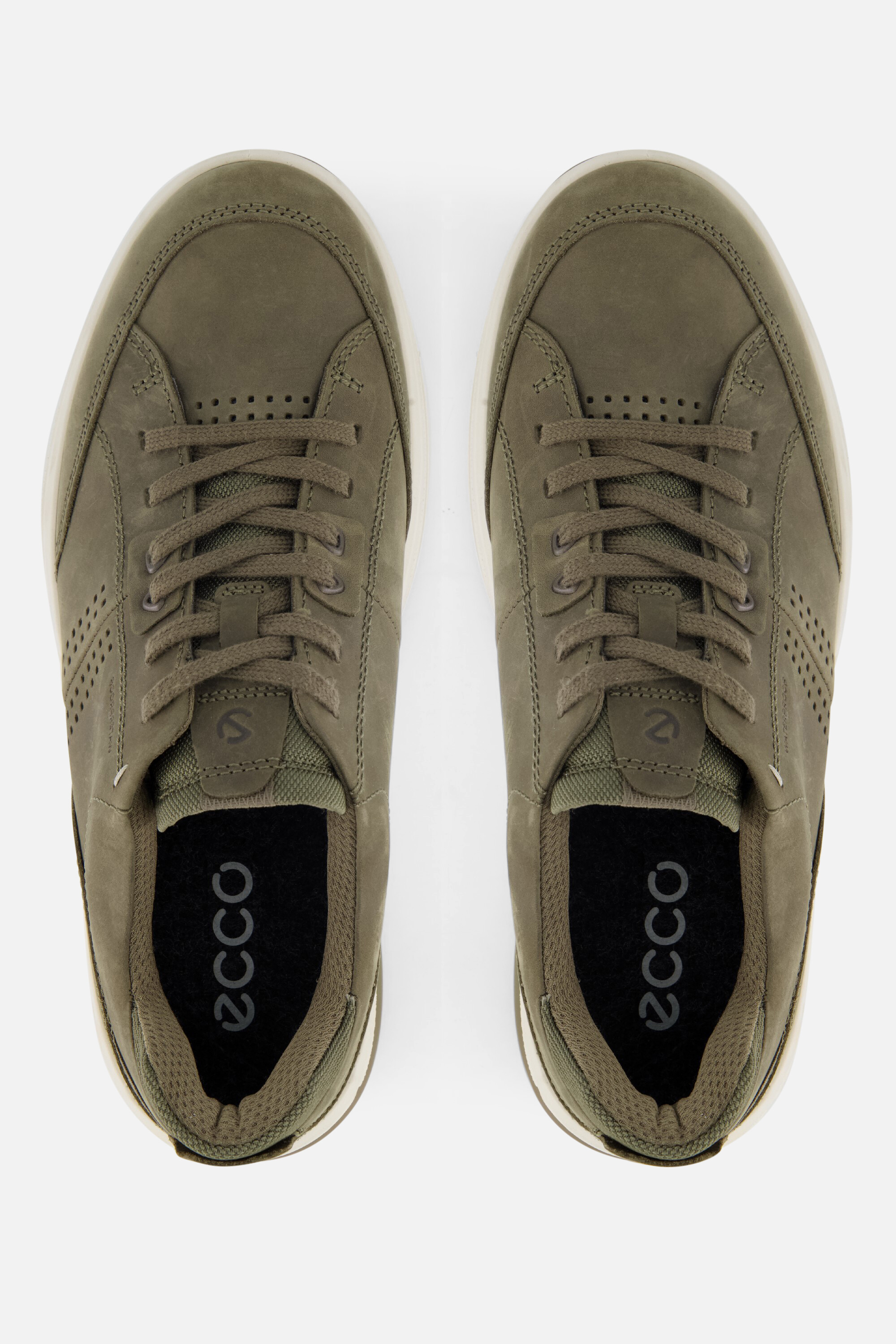 Ecco Byway 2.0 Sneakers groen Nubuck afbeelding 2