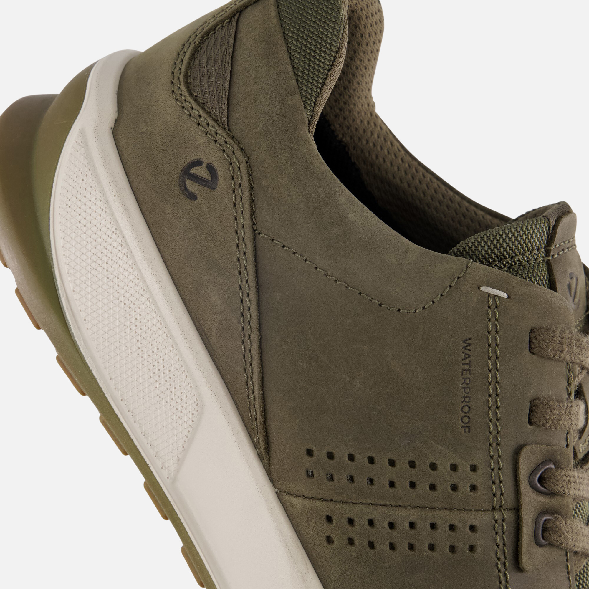 Ecco Byway 2.0 Sneakers groen Nubuck afbeelding 4