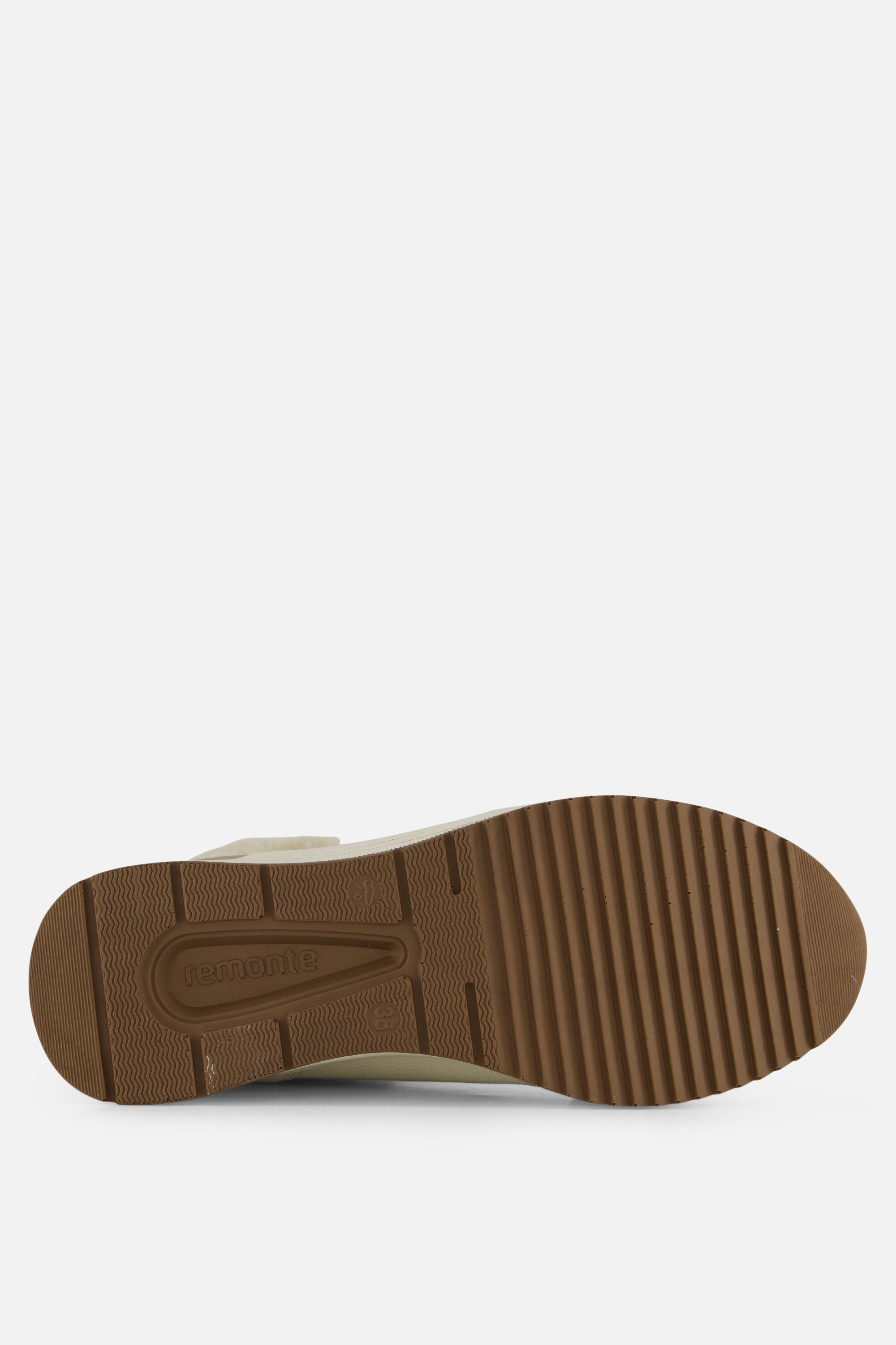Remonte Veterboots beige Synthetisch afbeelding 4