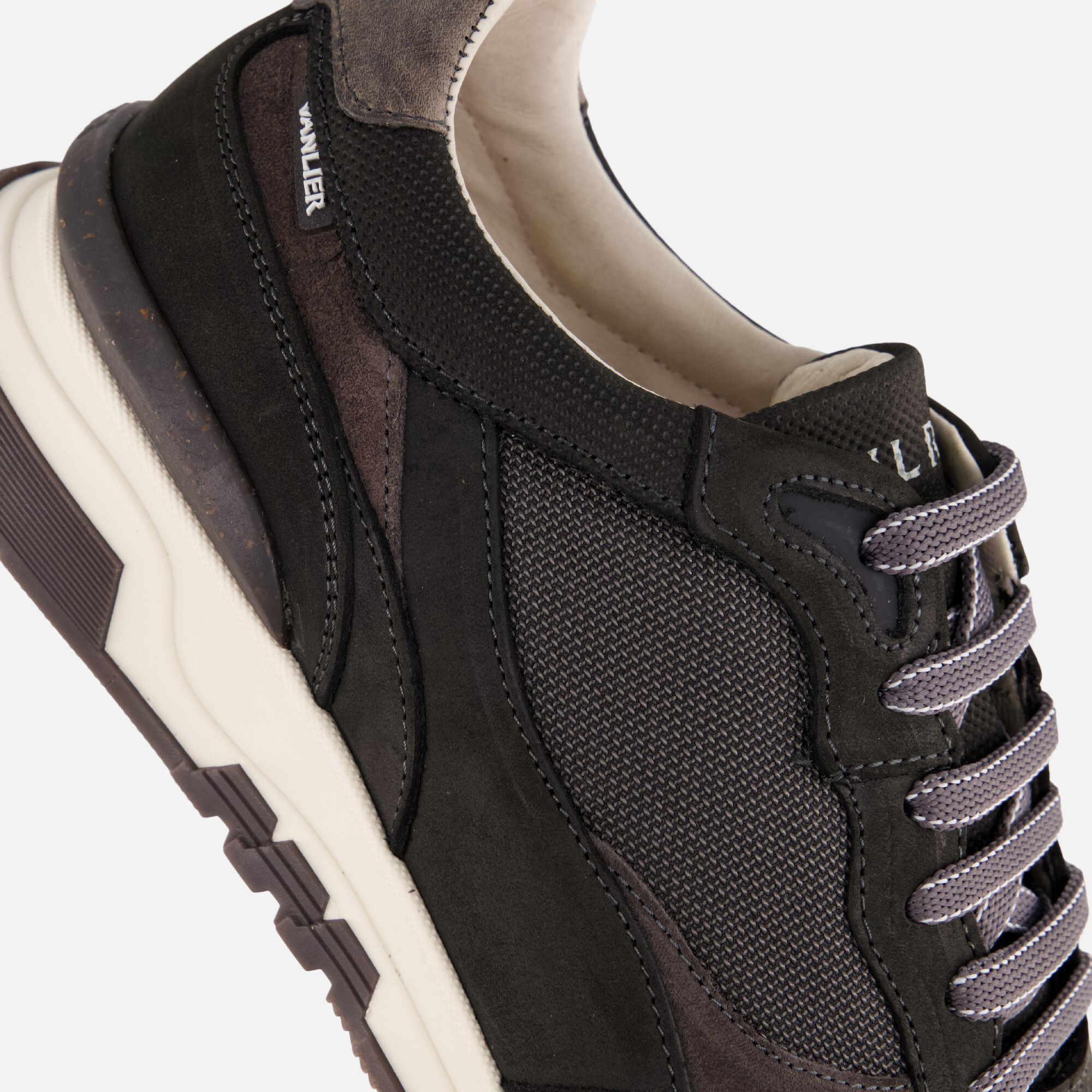 Van Lier Sneakers grijs Nubuck afbeelding 4