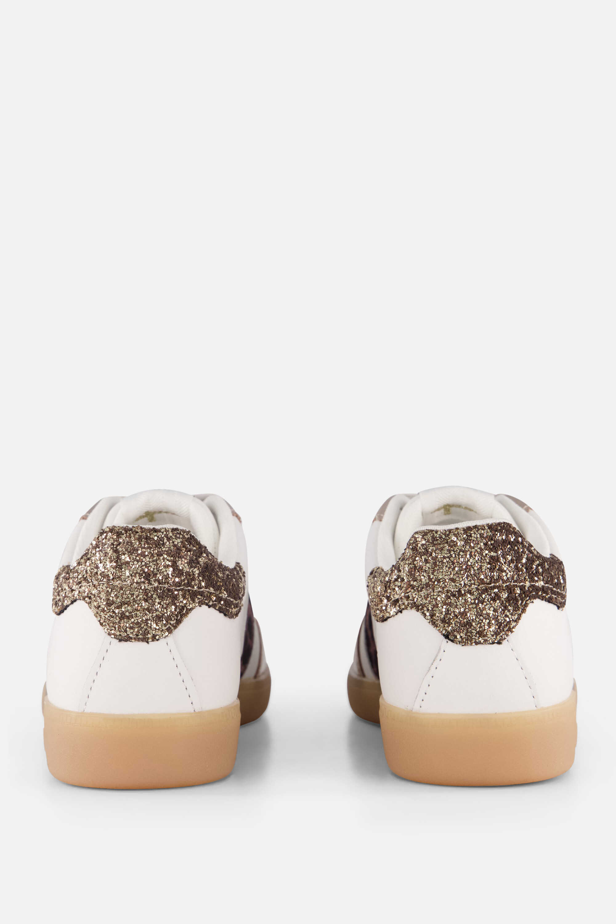 Tamaris Leopard Sneakers wit Synthetisch afbeelding 2