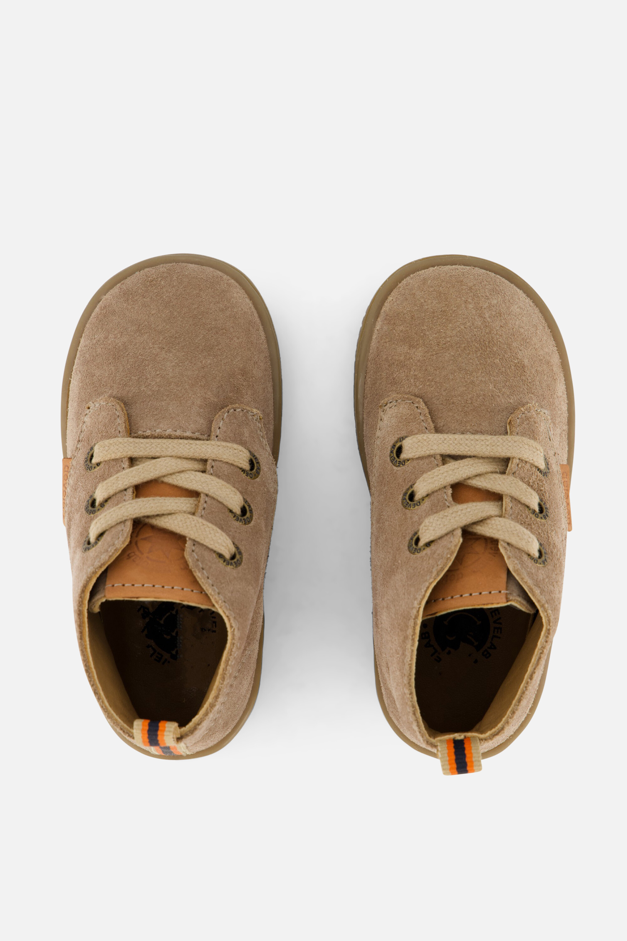 Develab Babyschoenen taupe Suede afbeelding 2