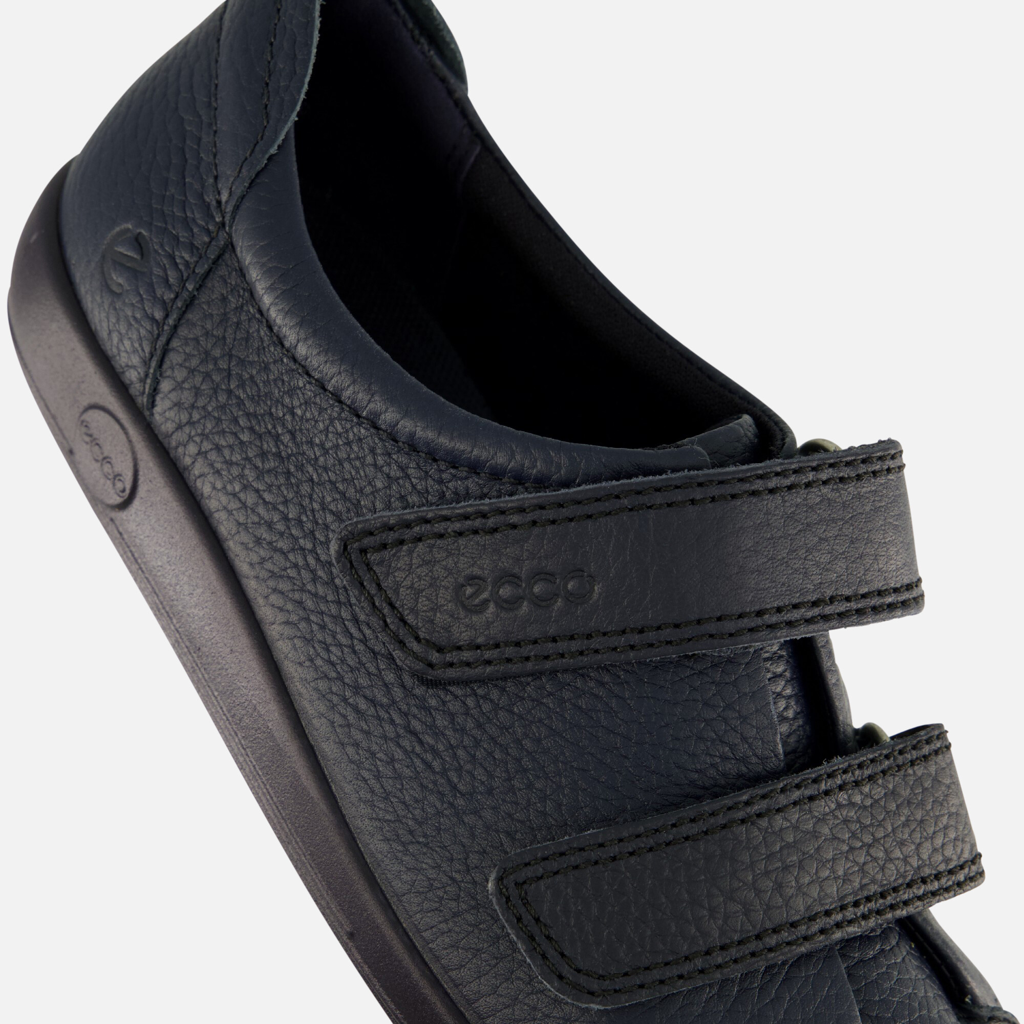 Ecco Soft 2 Sneakers donkerblauw Leer afbeelding 4