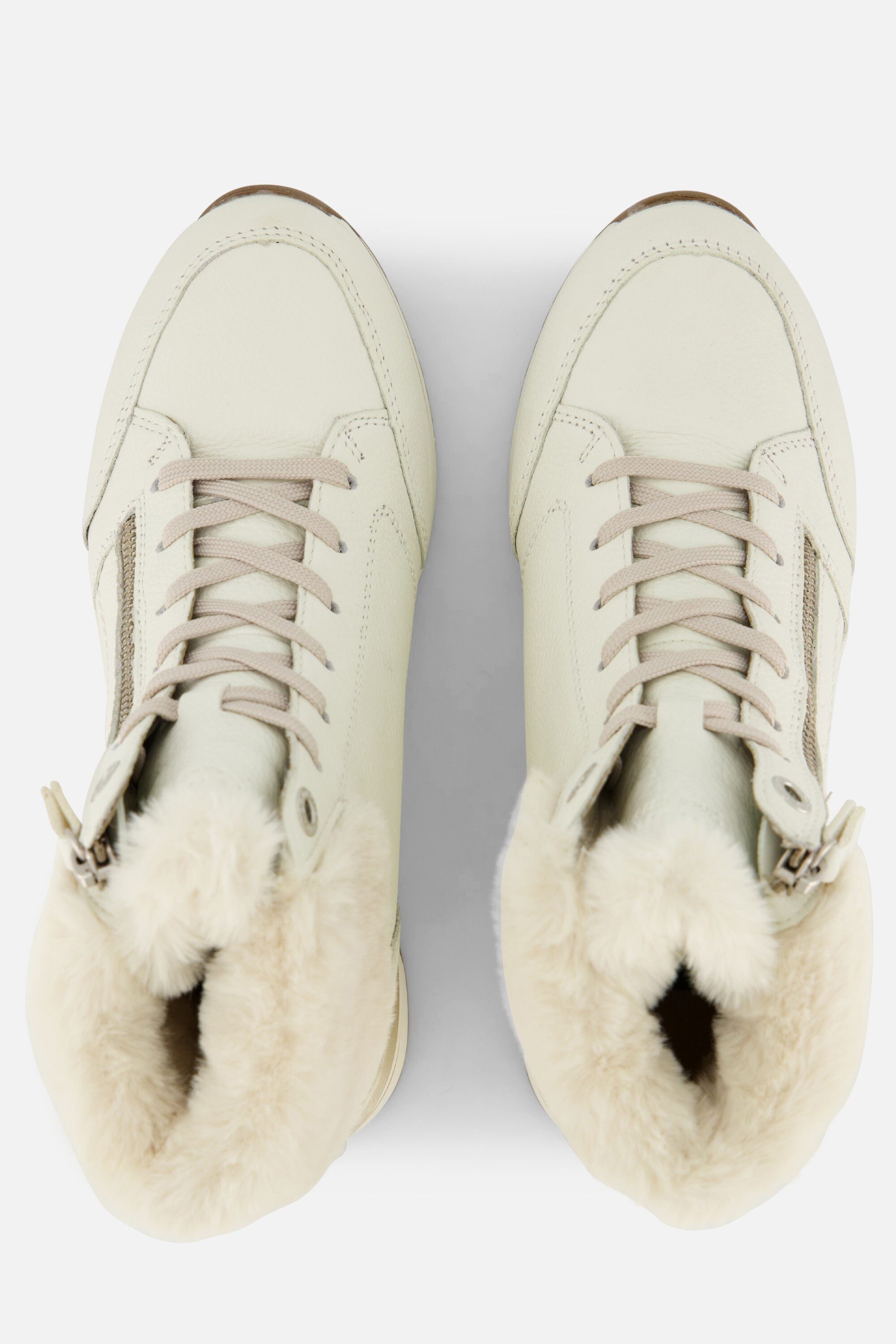 Remonte Veterboots beige Synthetisch afbeelding 3