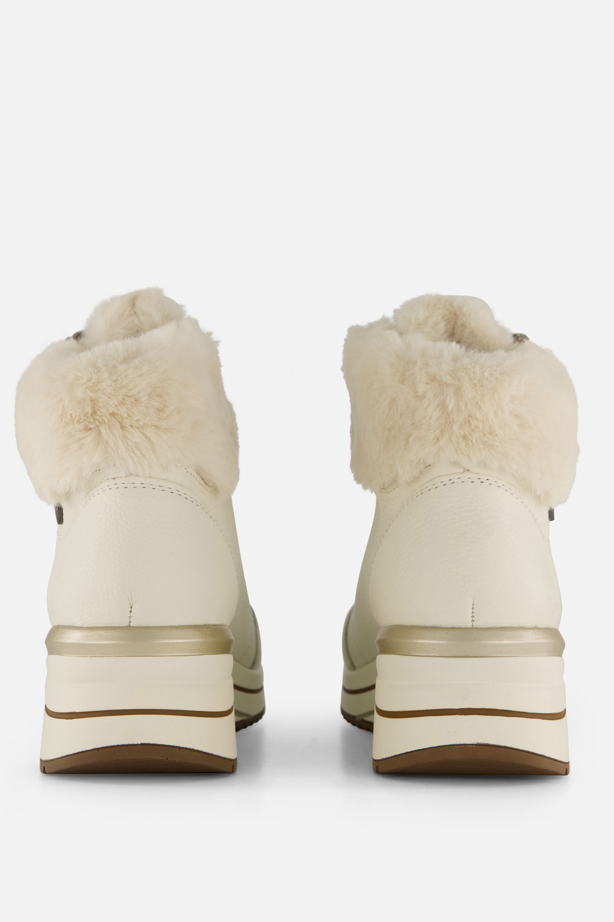Remonte Veterboots beige Synthetisch afbeelding 2